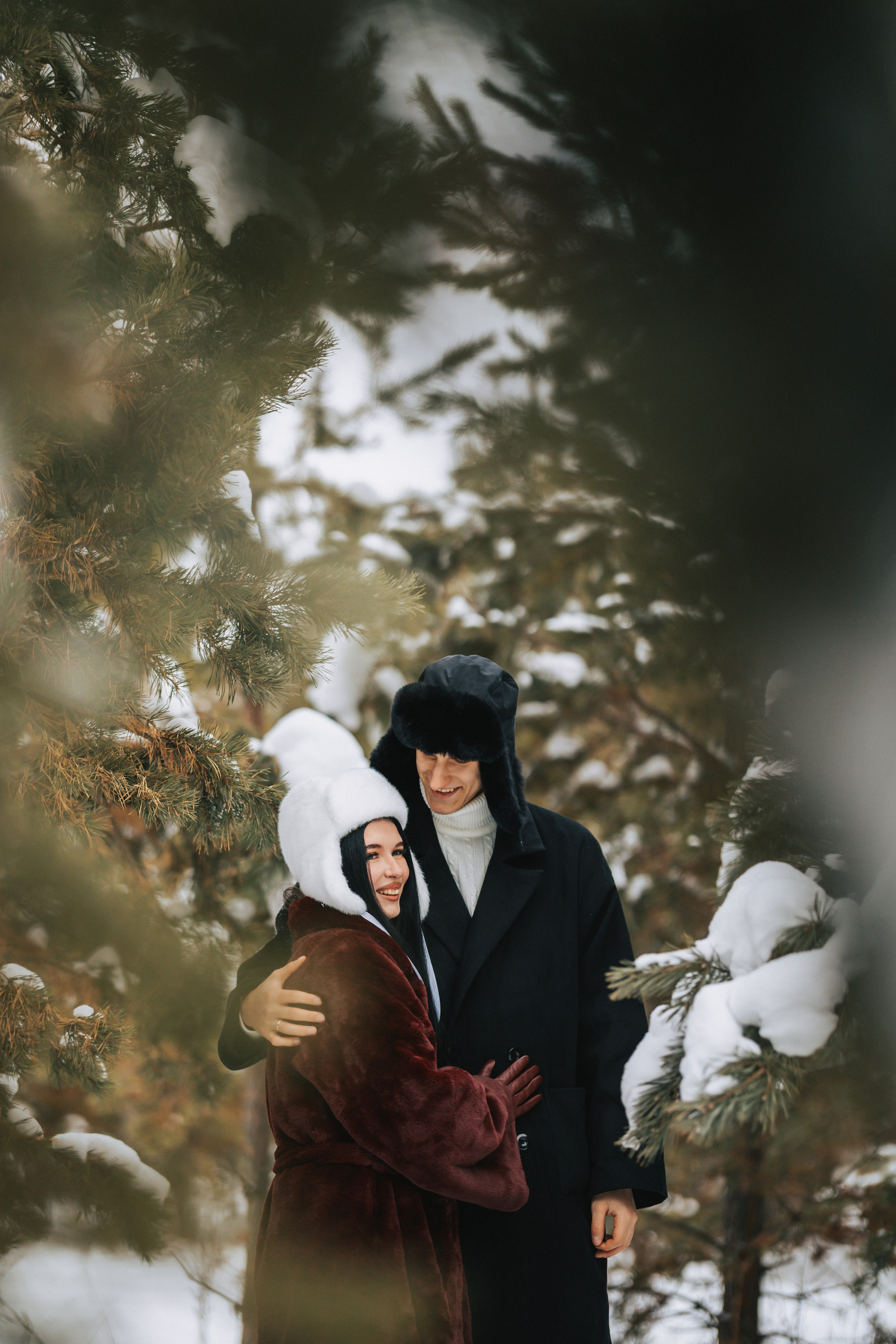 Зимняя прогулка. Свадебный и семейный фотограф в Екатеринбурге Бондаренко Евгений