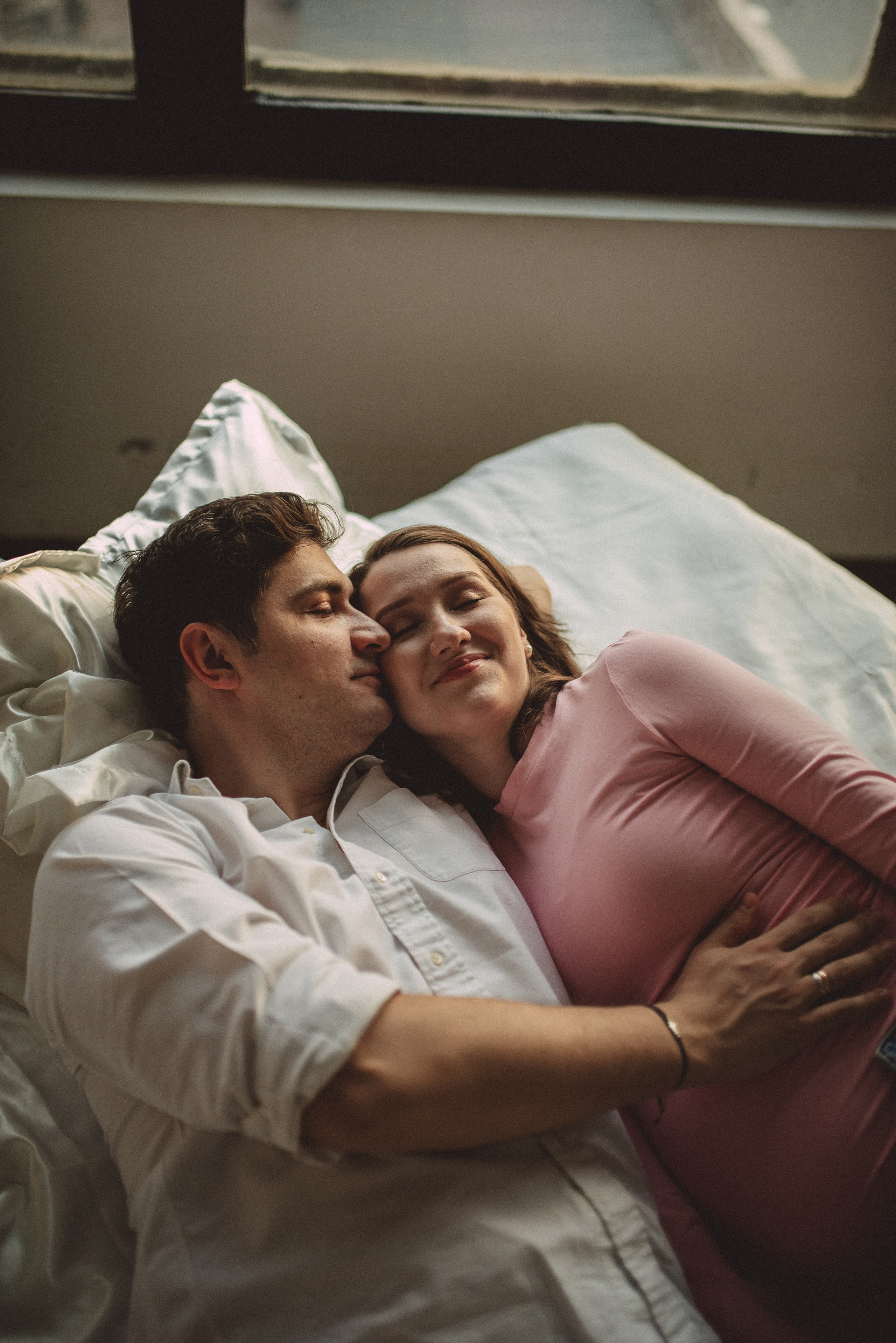 Фотосессия беременности в фотостудии. Семейная фотосессия Бутово Москва фотограф Алина Морщагина