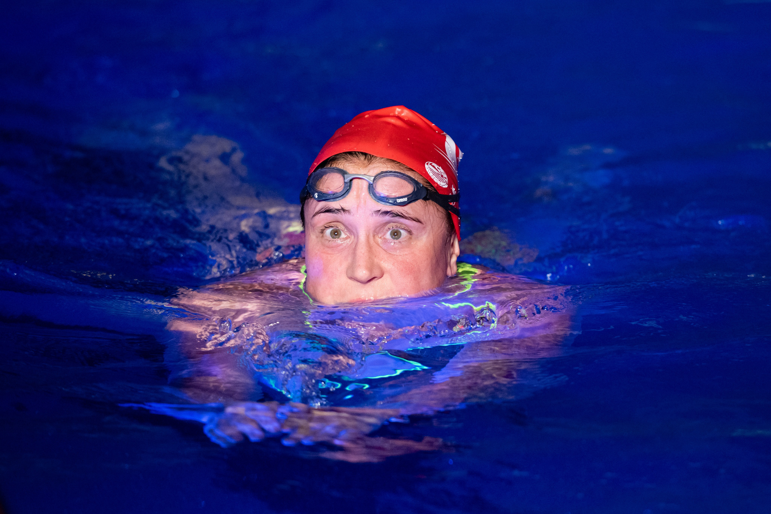 NIGHT WATER. ДИНА МИХНЕВА спортивный фотограф Москва