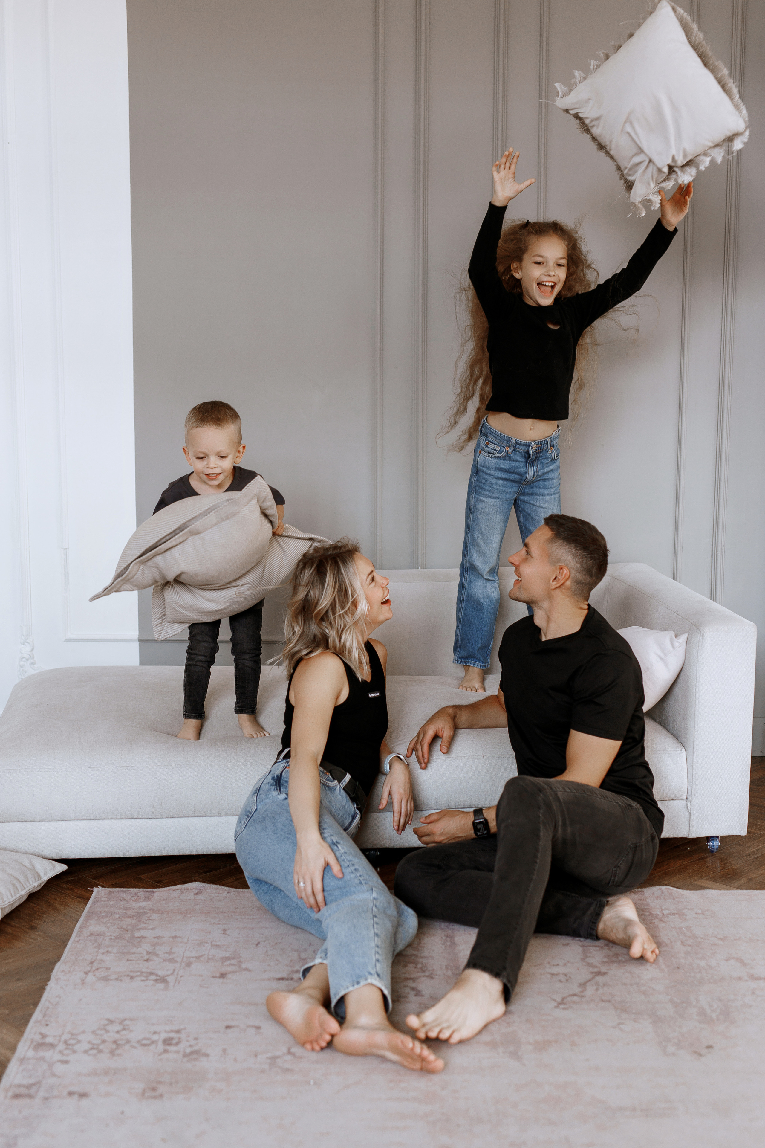 Семейная фотосессия в СПб. Семейный фотограф Карина Маффи