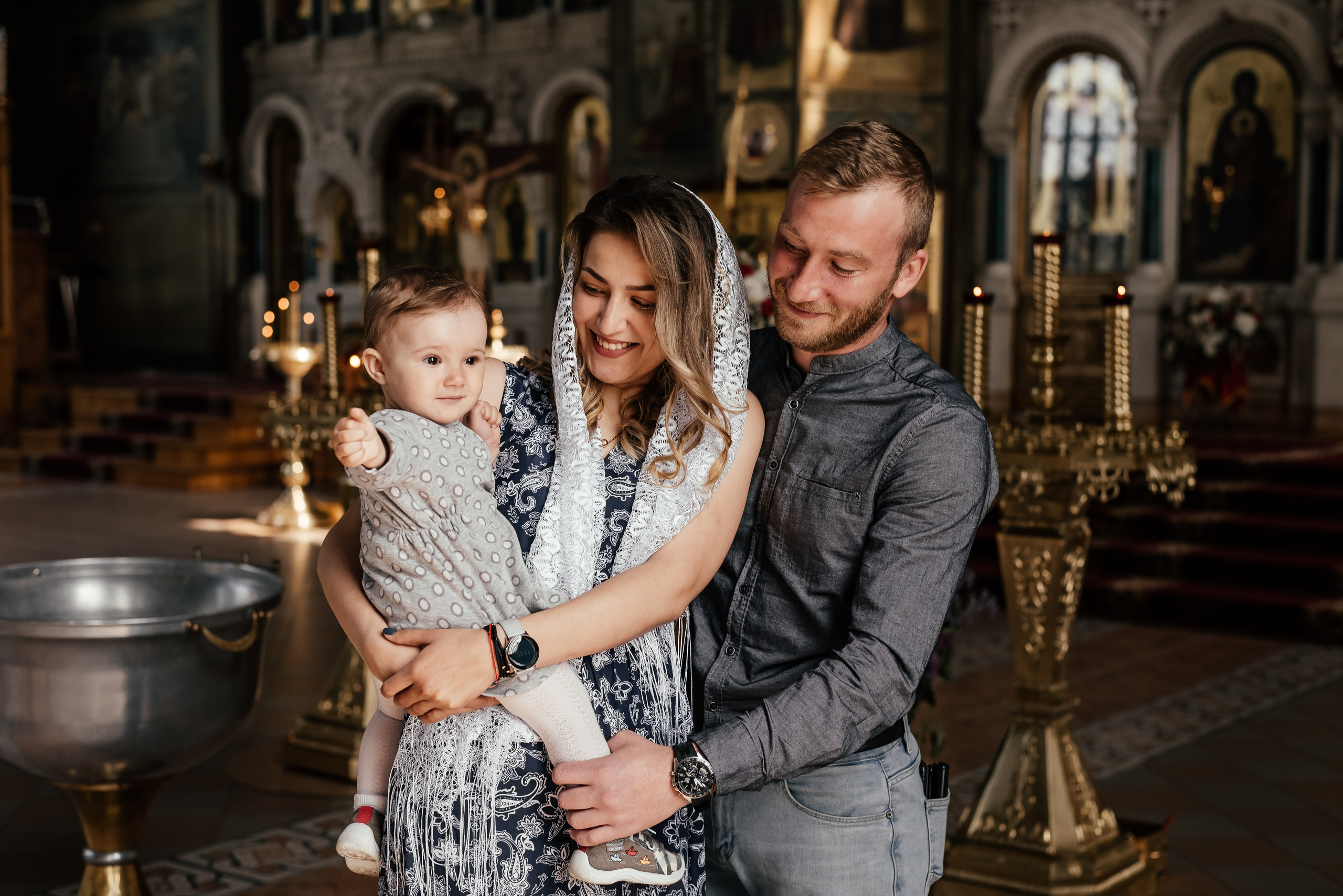 Крестины Евы. Свадебный фотограф в Ростове Александра Груздева