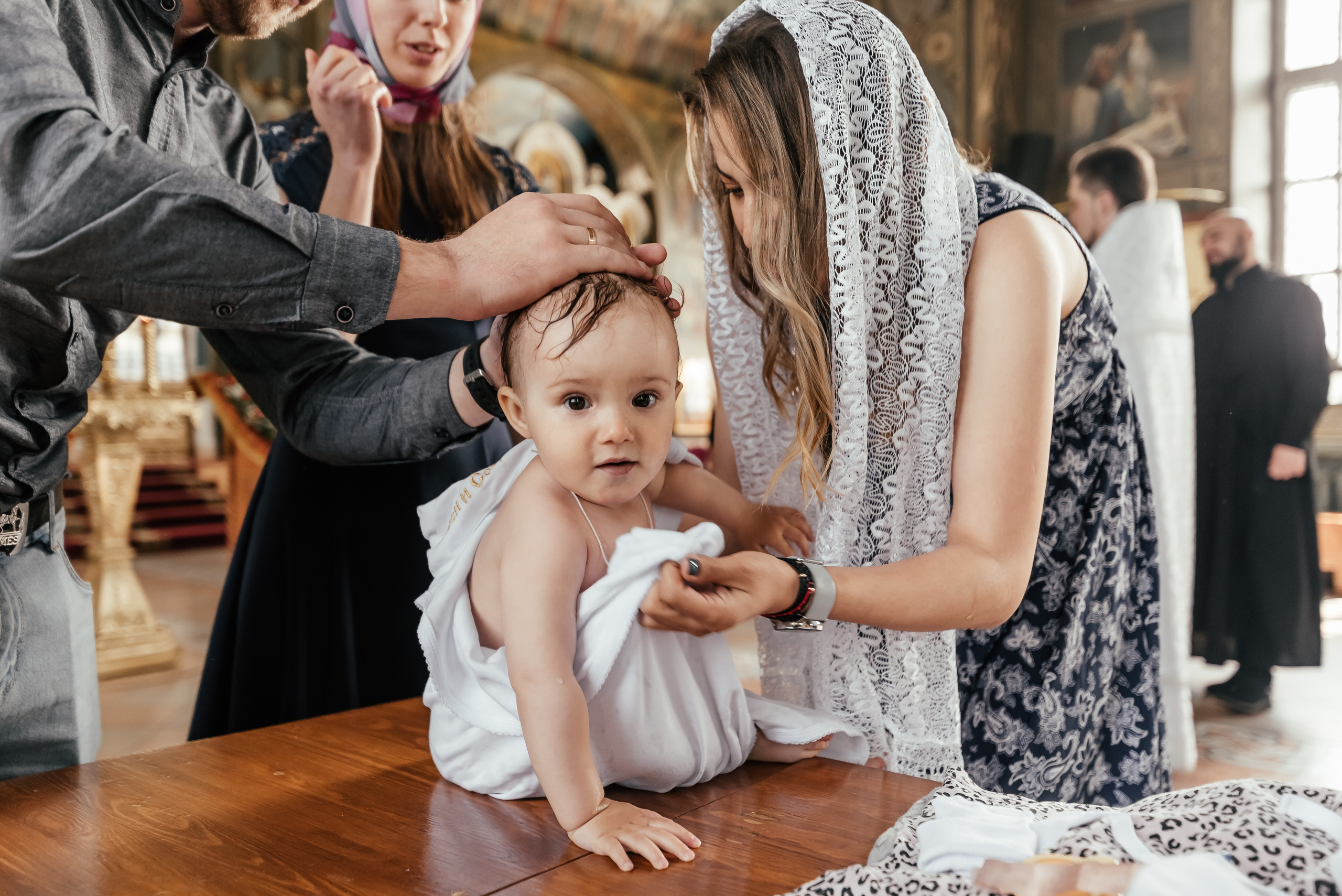 Крестины Евы. Свадебный фотограф в Ростове Александра Груздева