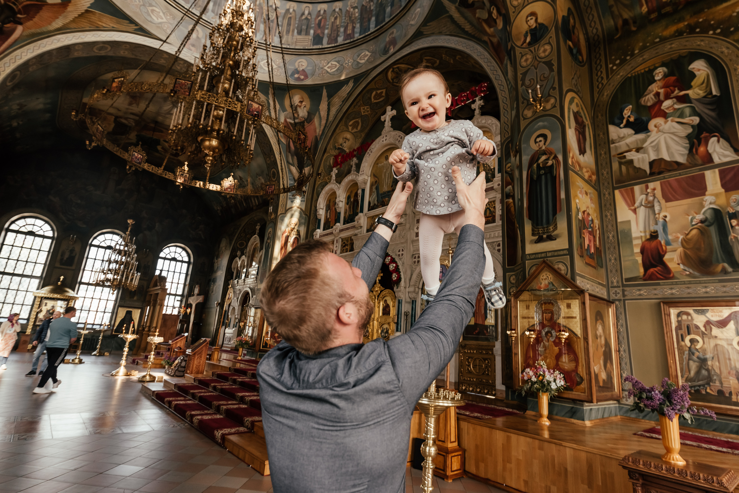 Крестины Евы. Свадебный фотограф в Ростове Александра Груздева