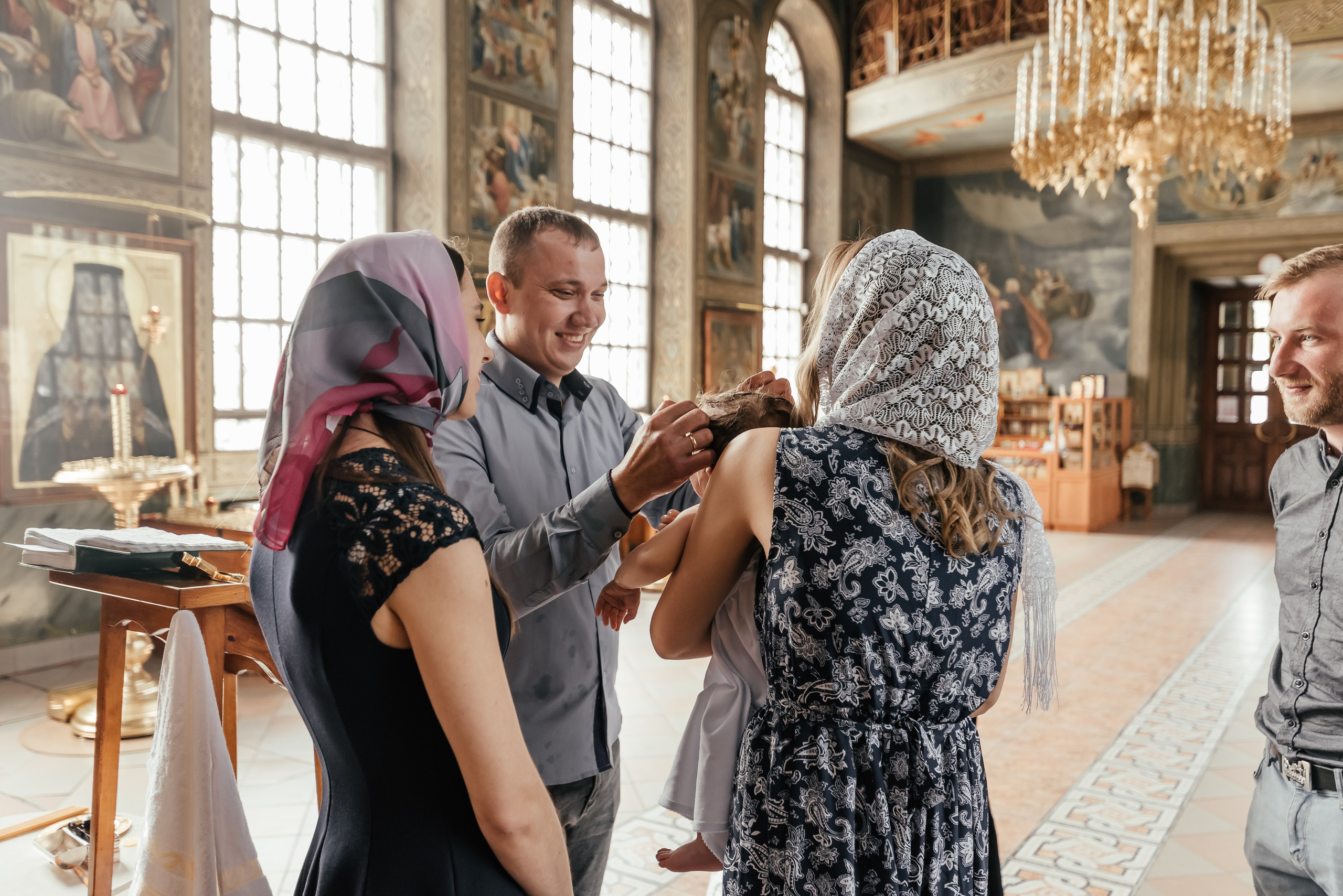 Крестины Евы. Свадебный фотограф в Ростове Александра Груздева