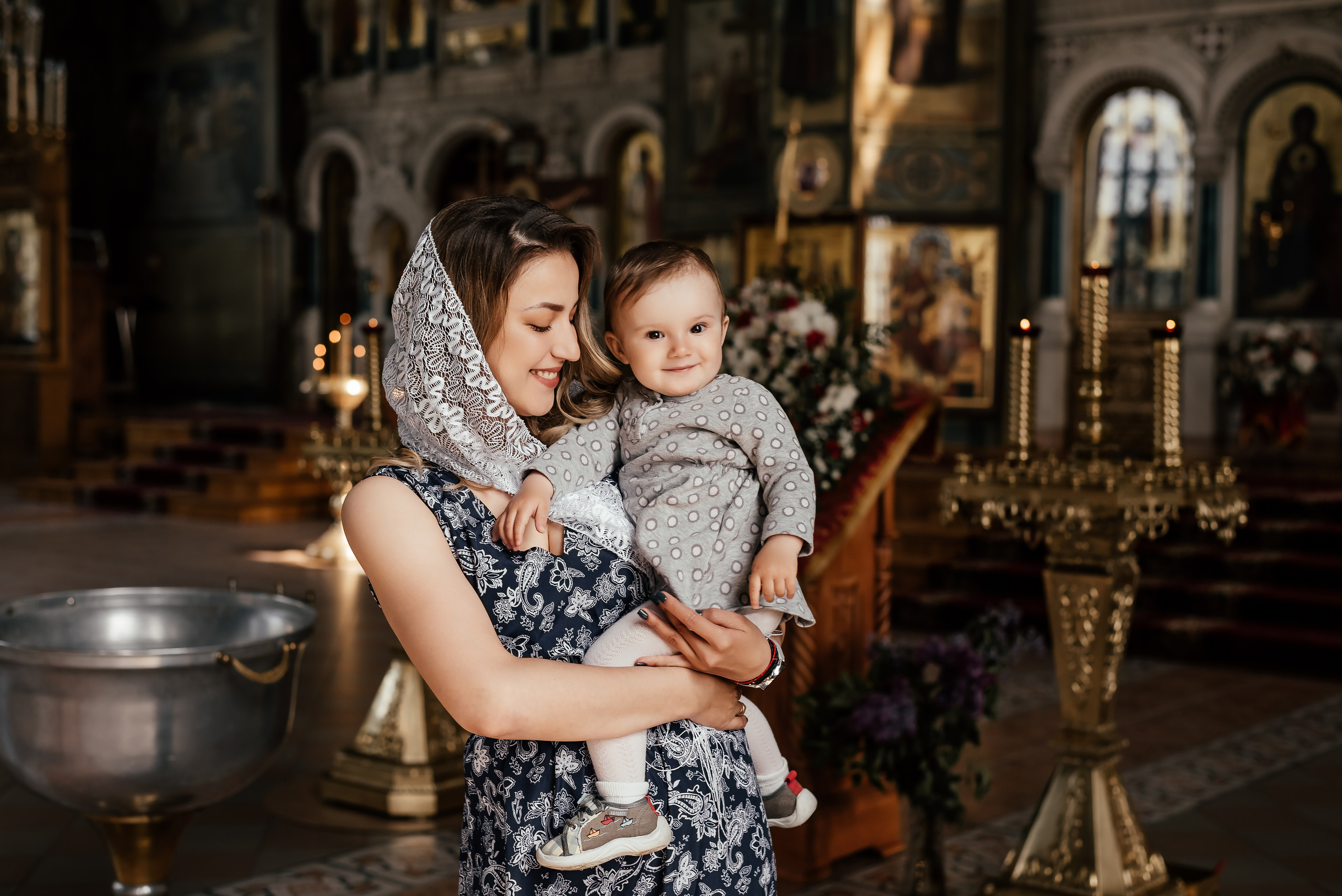 Крестины Евы. Свадебный фотограф в Ростове Александра Груздева