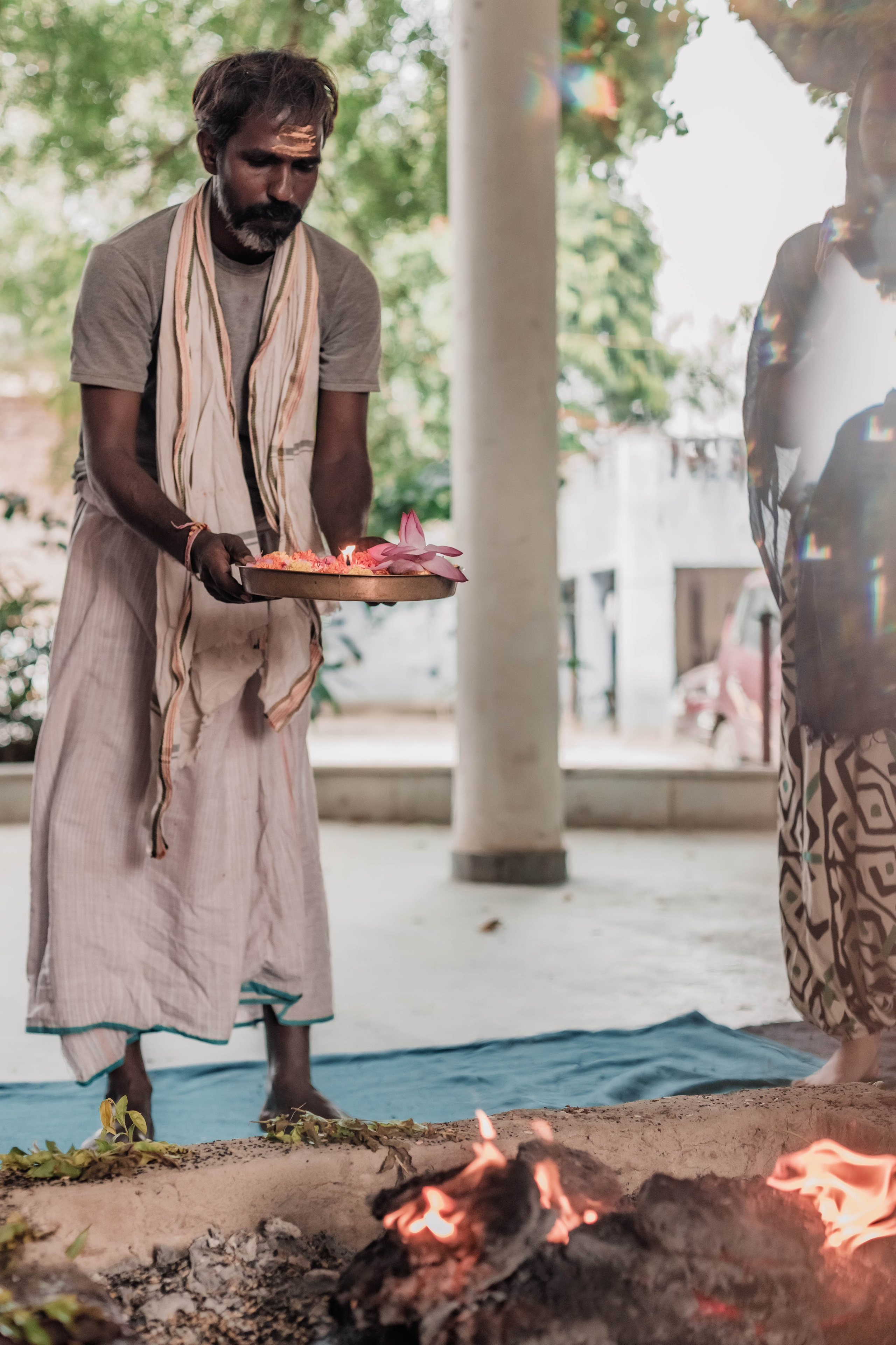 Pitri Paksha yagyas & poojas Devraha Baba ji ashram. Mariam Bagdasaryan