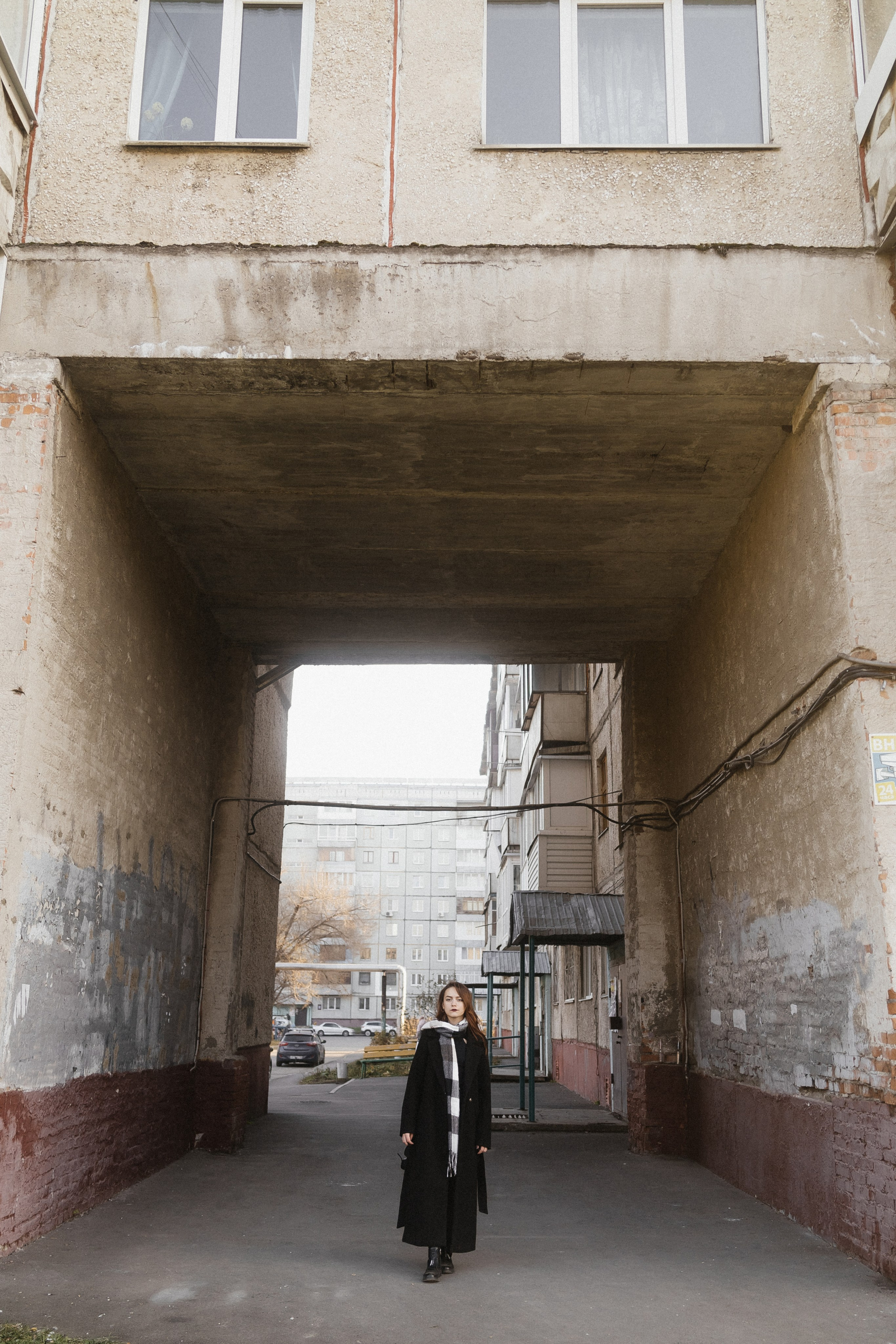 Портретная фотосессия в городе для Анастасии — фотопрогулка