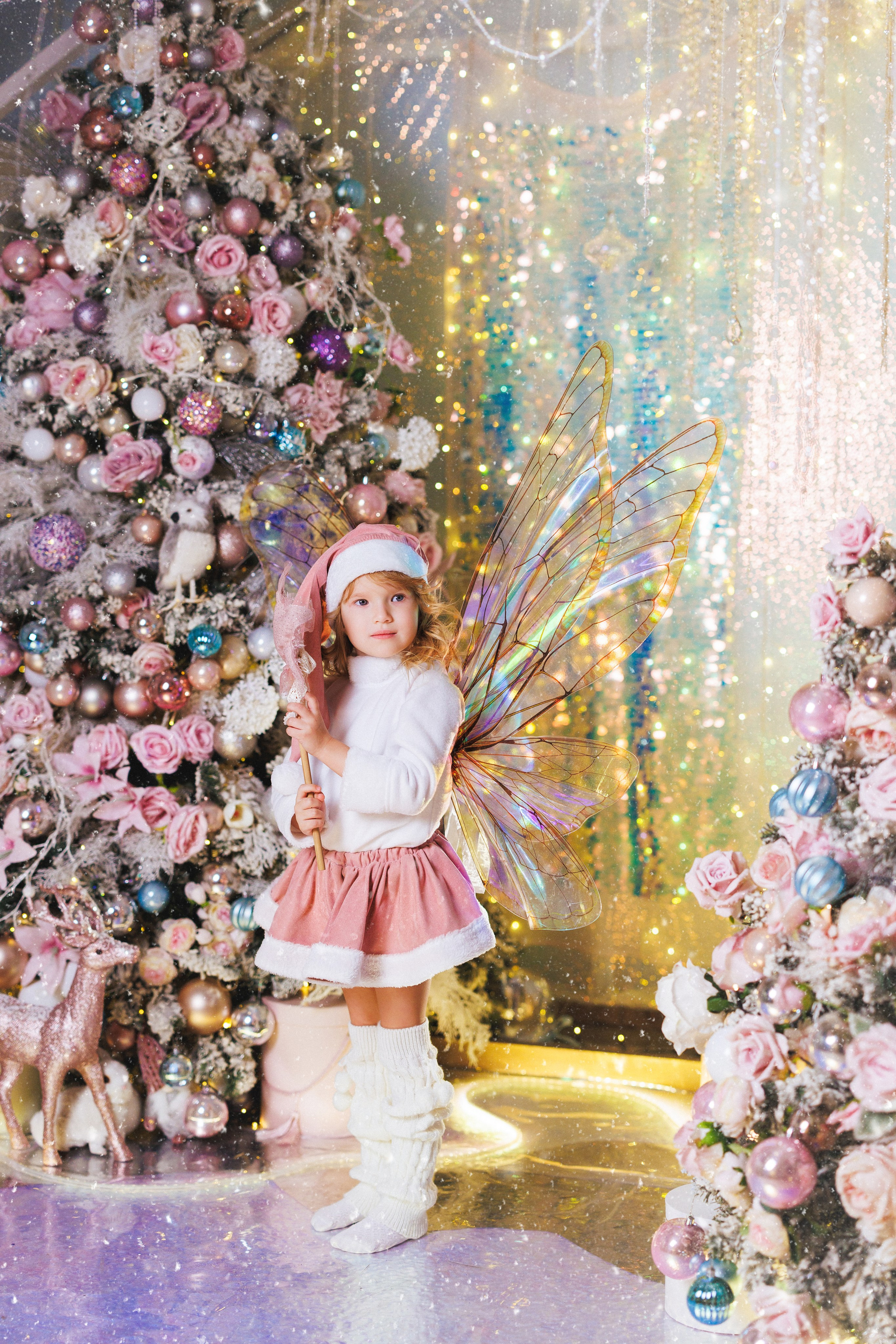 Детская фотосессия «Зимняя Фея», фотостудия «Авторская» в городе Краснодар. Семейный и детский фотограф в Краснодаре Анна Трашкова