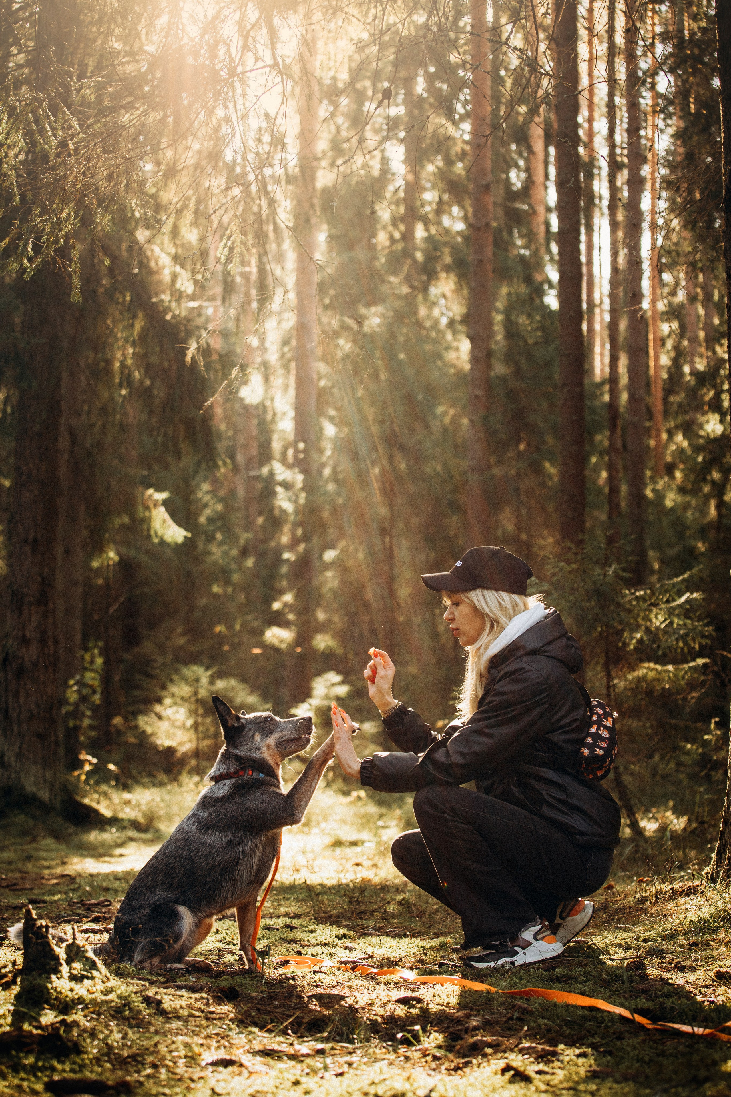 Оля и Мотечка. Фотограф — Анималист | Санкт-Петербург