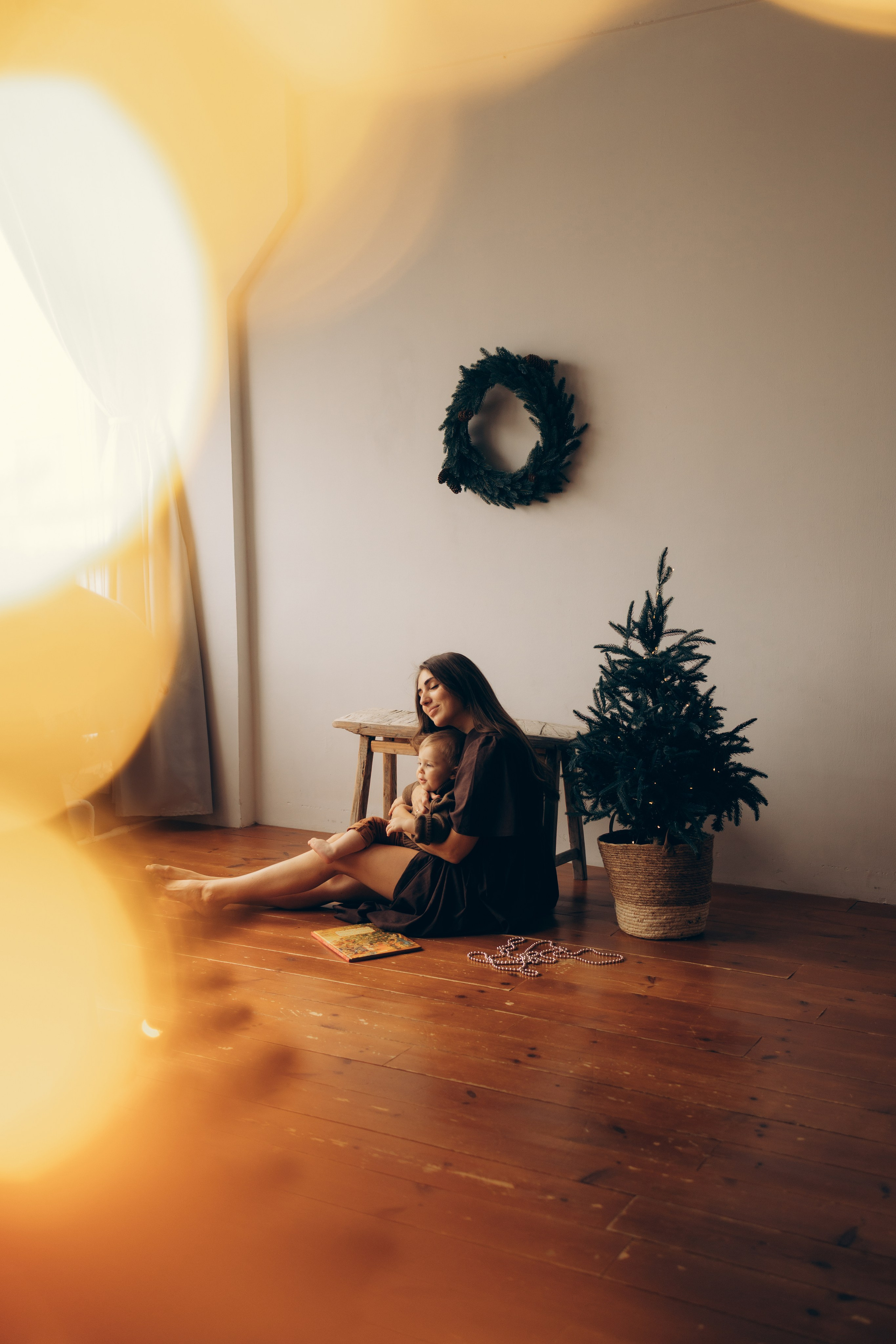 Семейный новый год. Семейный фотограф Москва Наталия Осьмакова