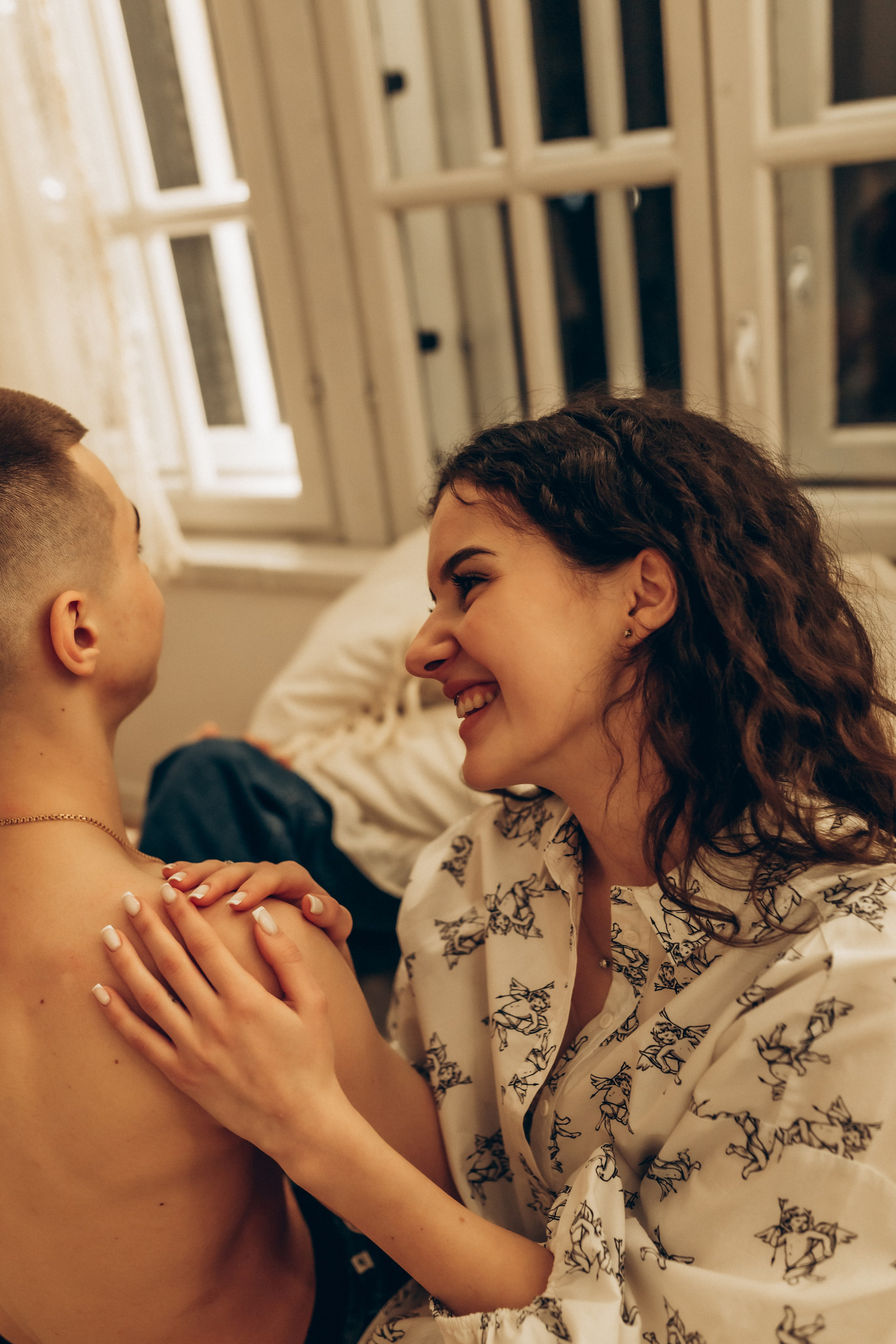 LoveStory Никита и Лиза в студии. Фотограф Санкт-Петербург Князева Елизавета