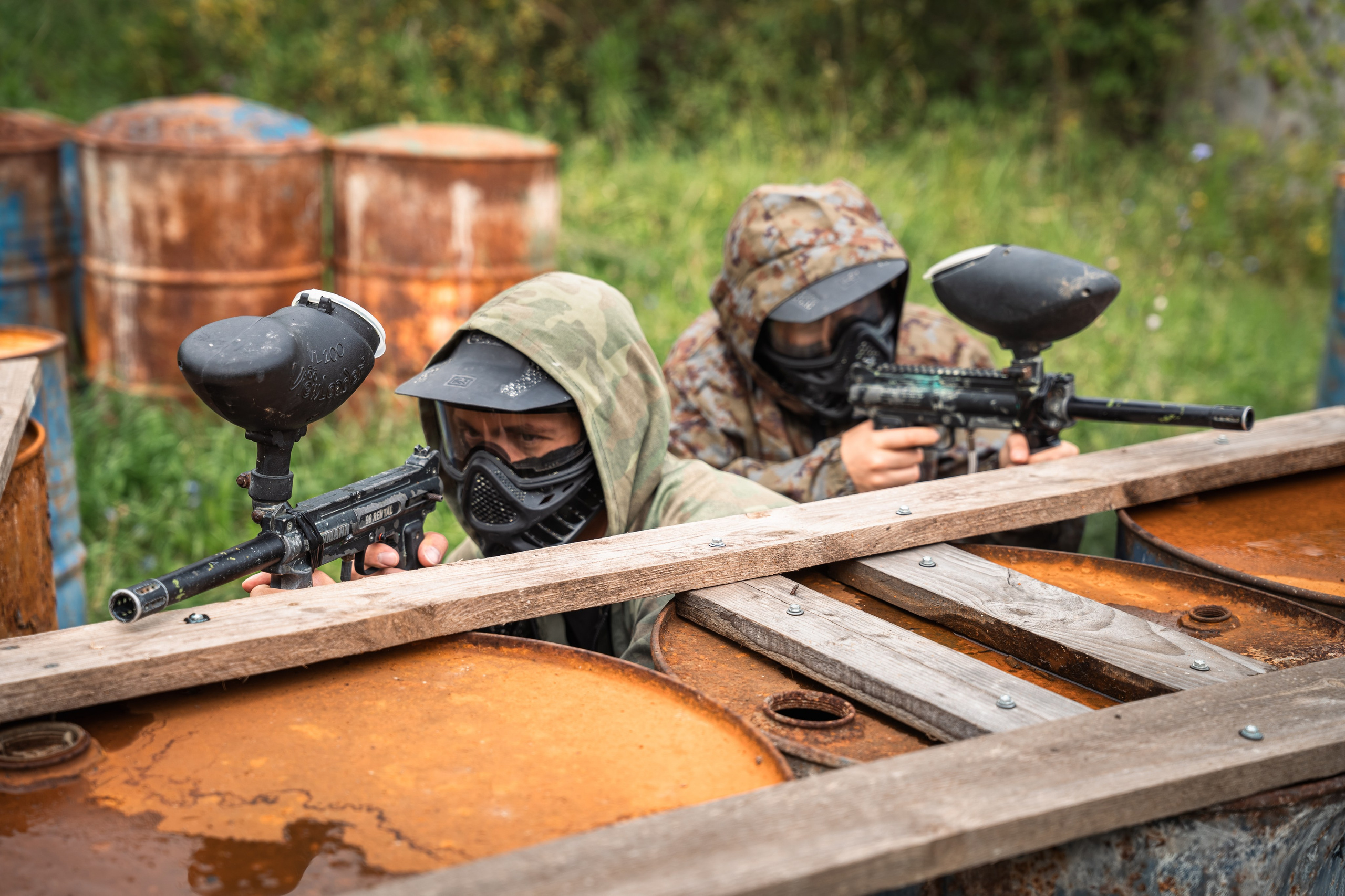 С оружием. Репортажный фотограф — Александр Пода