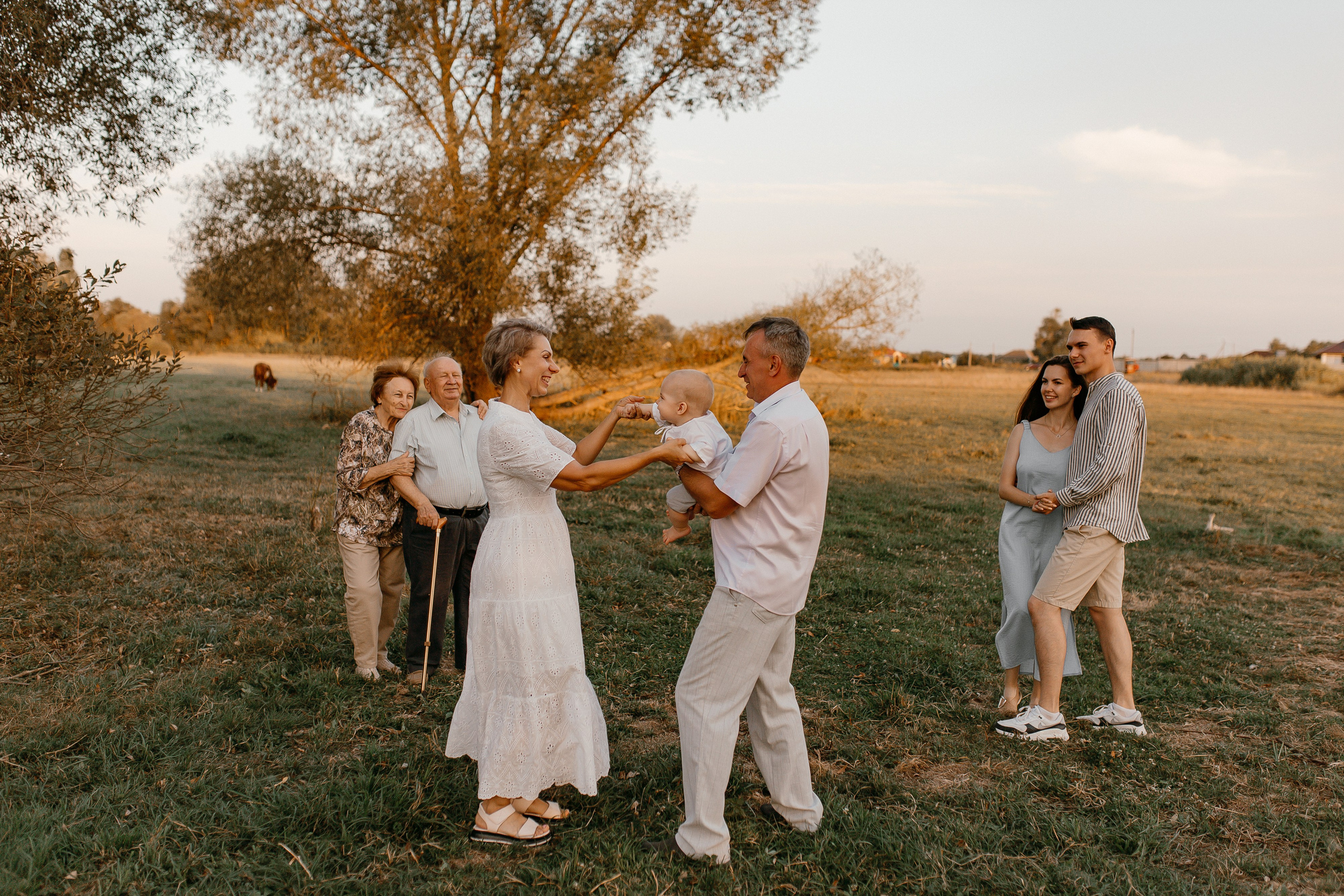 4 поколения. Семейный фотограф Губкин/Старый Оскол