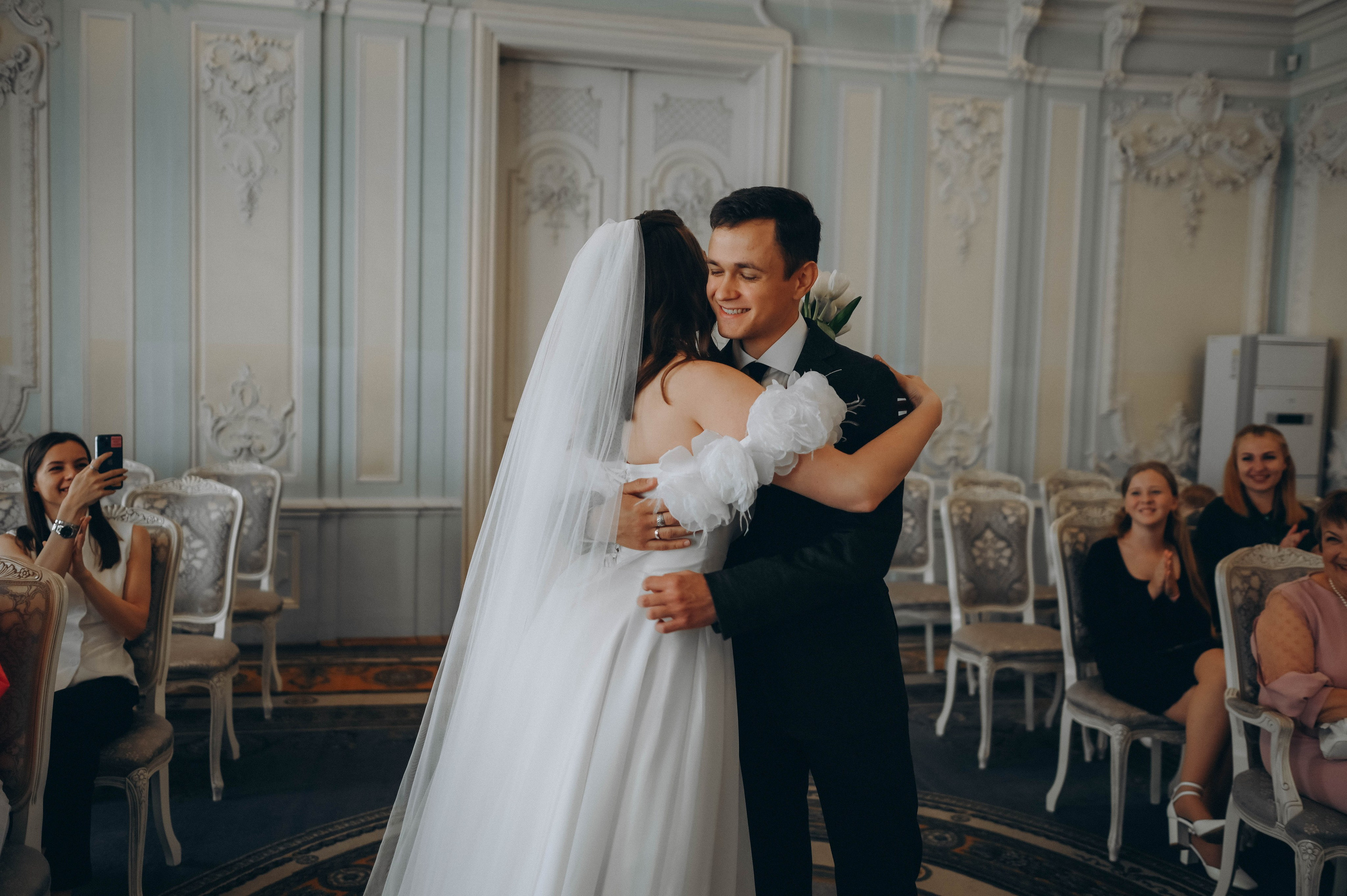 Роспись во 2 дворце. Ксения и Иван. Семейный и свадебный фотограф в Санкт-Петербурге Яна