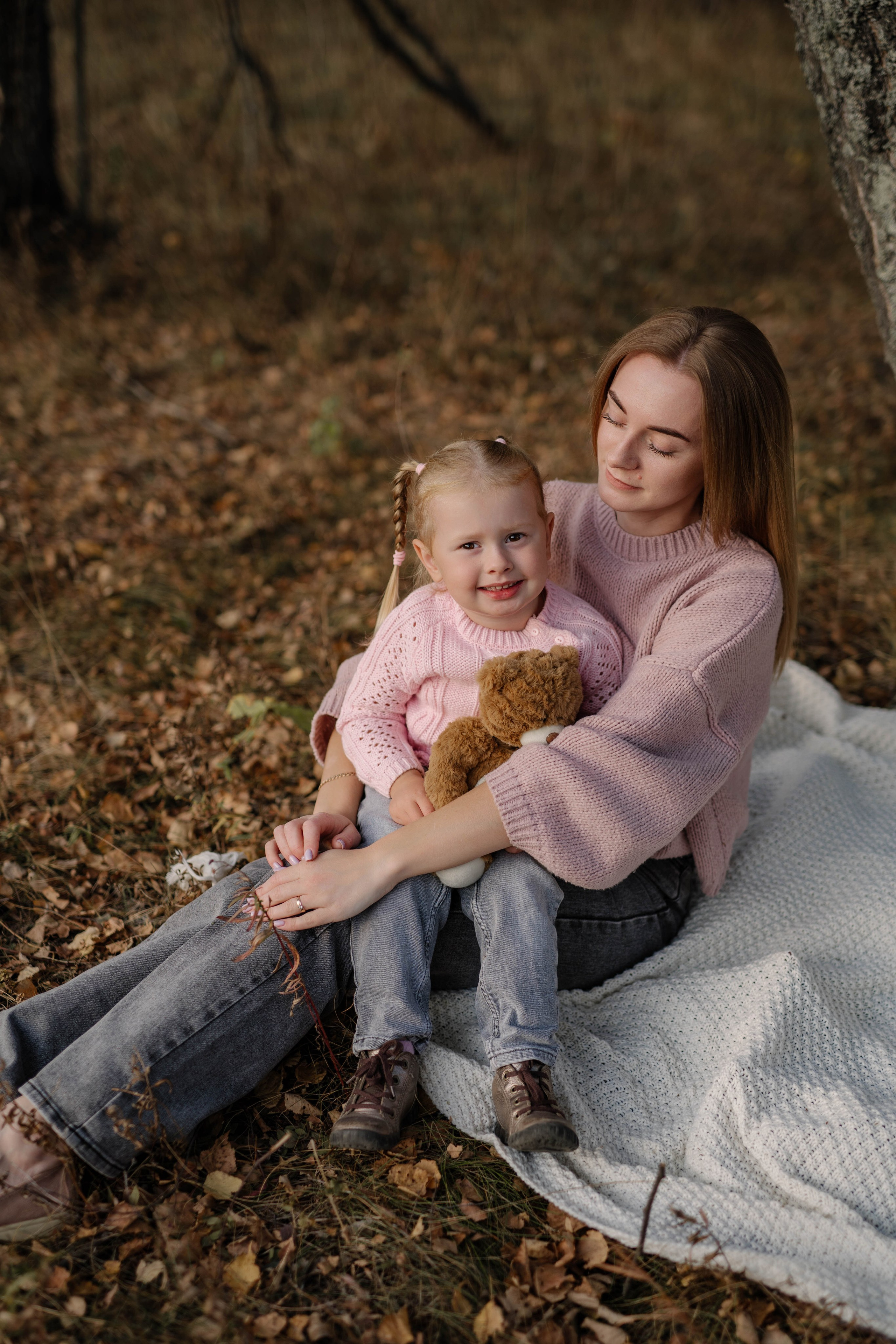 Женя и Маша. Съемка мамы и дочки. Свадебный и семейный фотограф в Калуге Анна Киреева