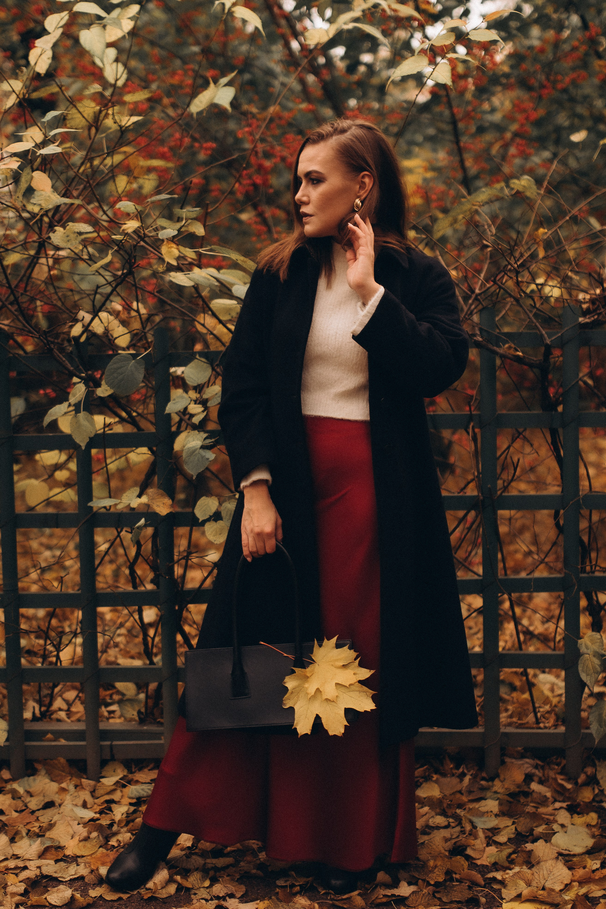 Осенняя индивидуальная фотопрогулка летний сад. Фотограф ПИТЕР СПБ Надежда Баранова