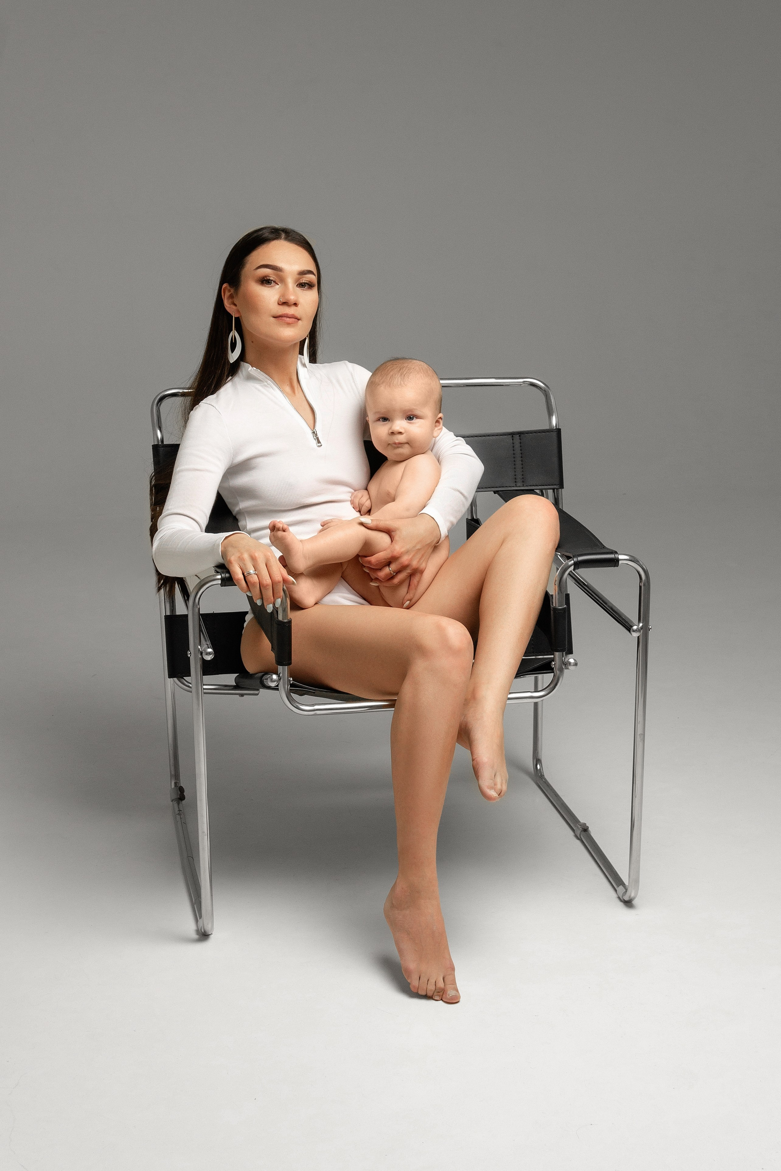 Белый на молнии 42-44. Фотограф беременности в Екатеринбурге Илона Филатьева