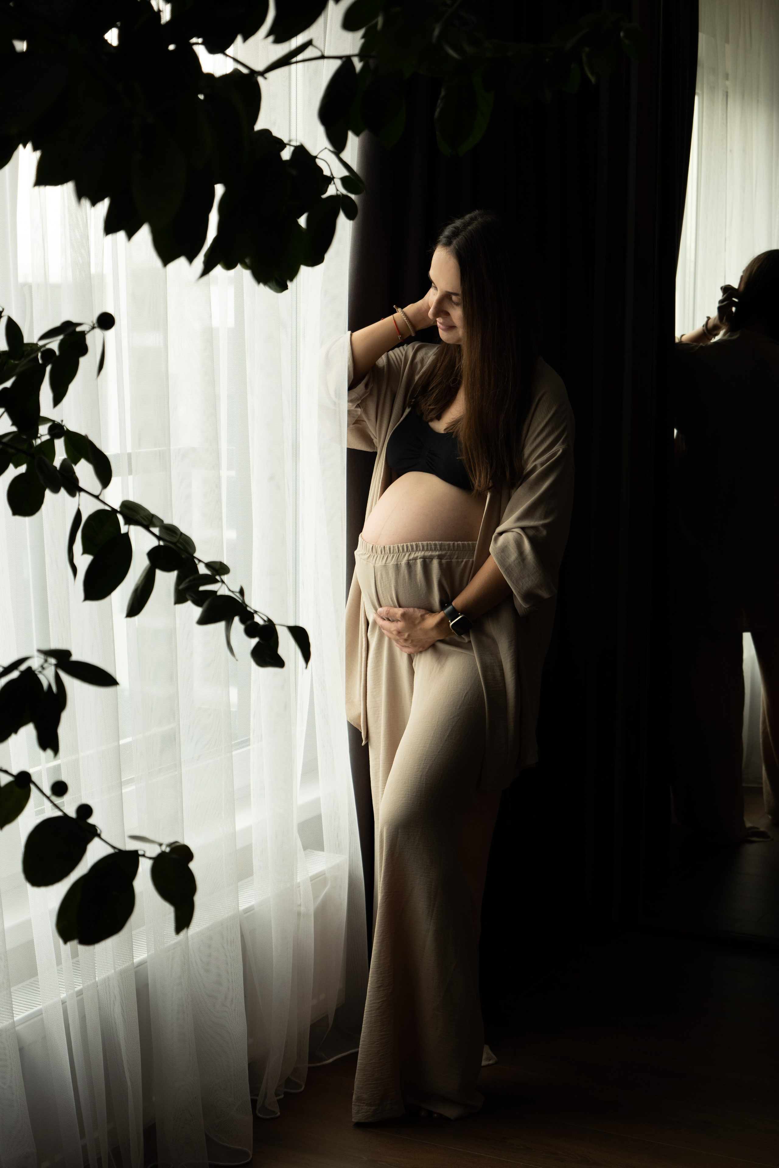 Домашняя фотосессия «В ожидании». Фотограф видеограф Ольга Василевская