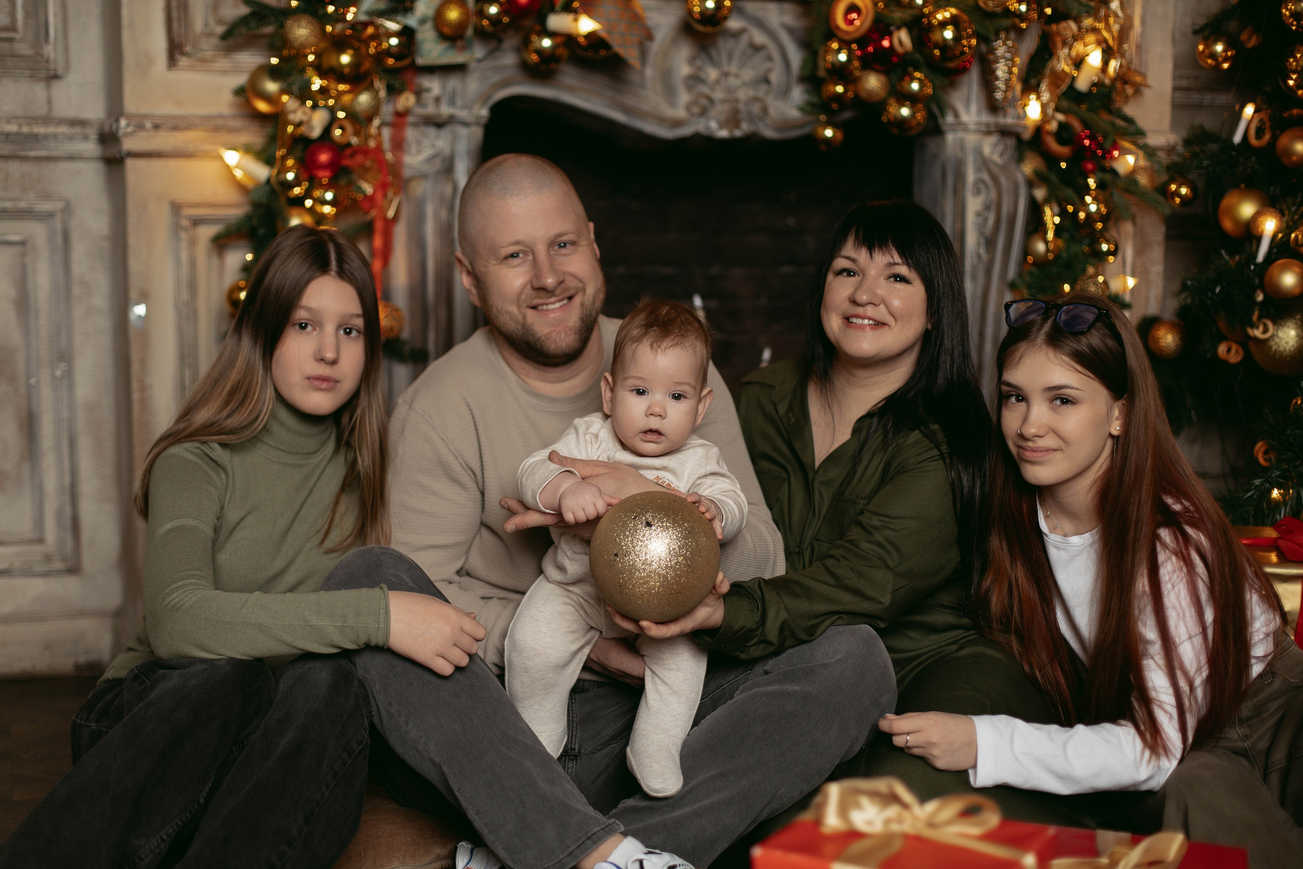 Катя, Саша и дети. Семейный фотограф Гульцовская Екатерина