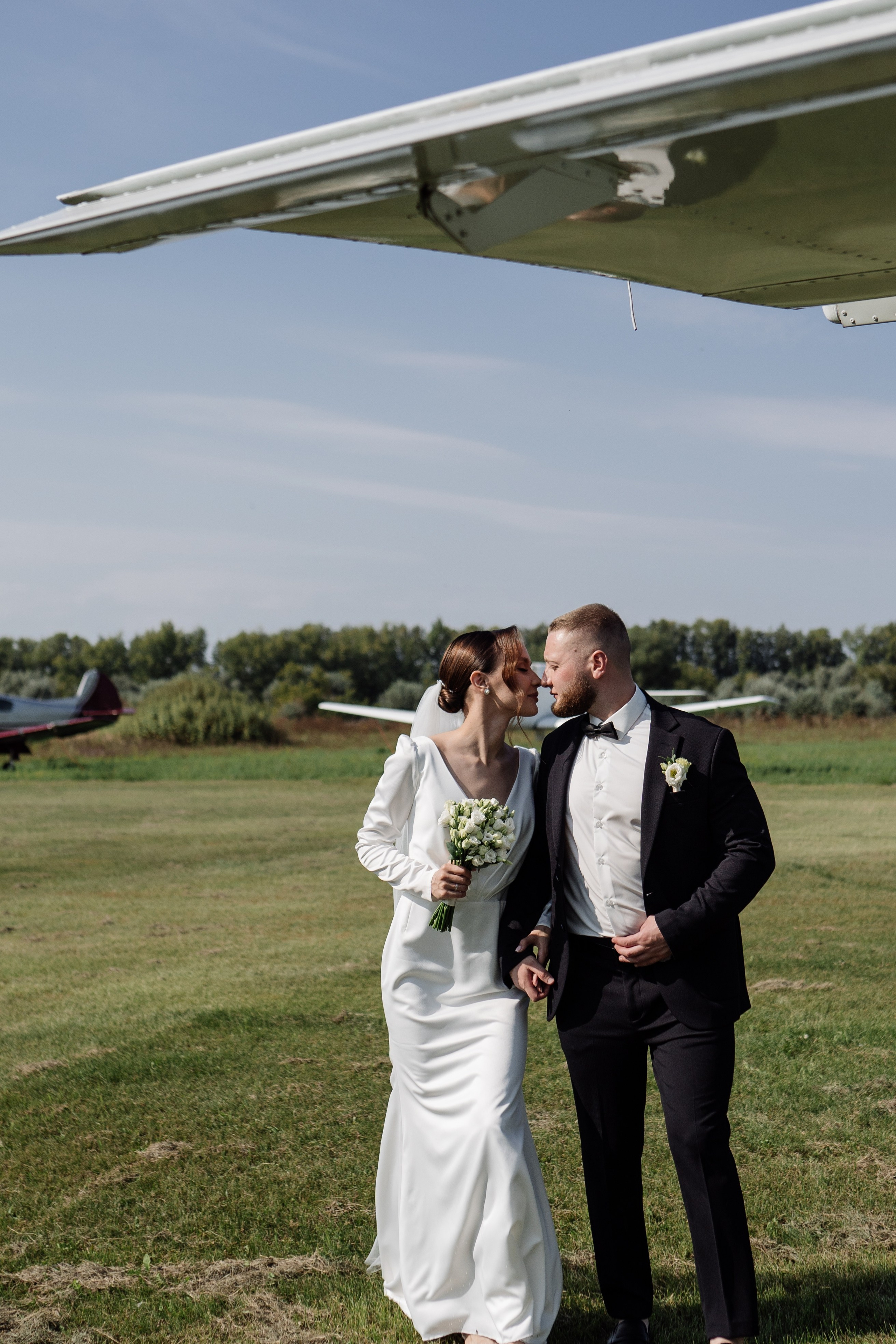 Аэродром. Свадебный фотограф Тольятти Москва Адамова Виктория