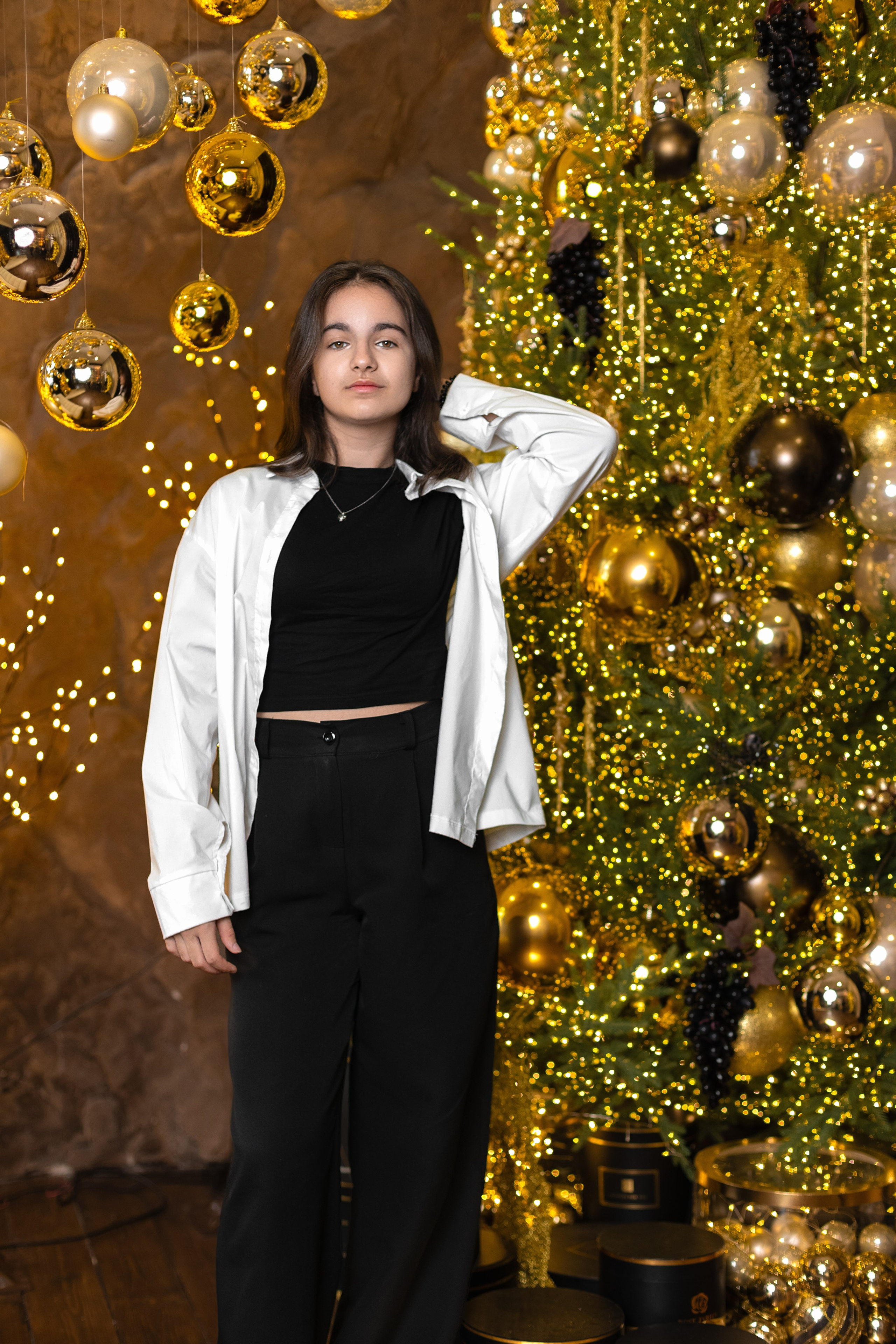 Новогодняя фотосессия 3 человека. Ирина Мезенцева | Женский и предметный фотограф | г. Омск