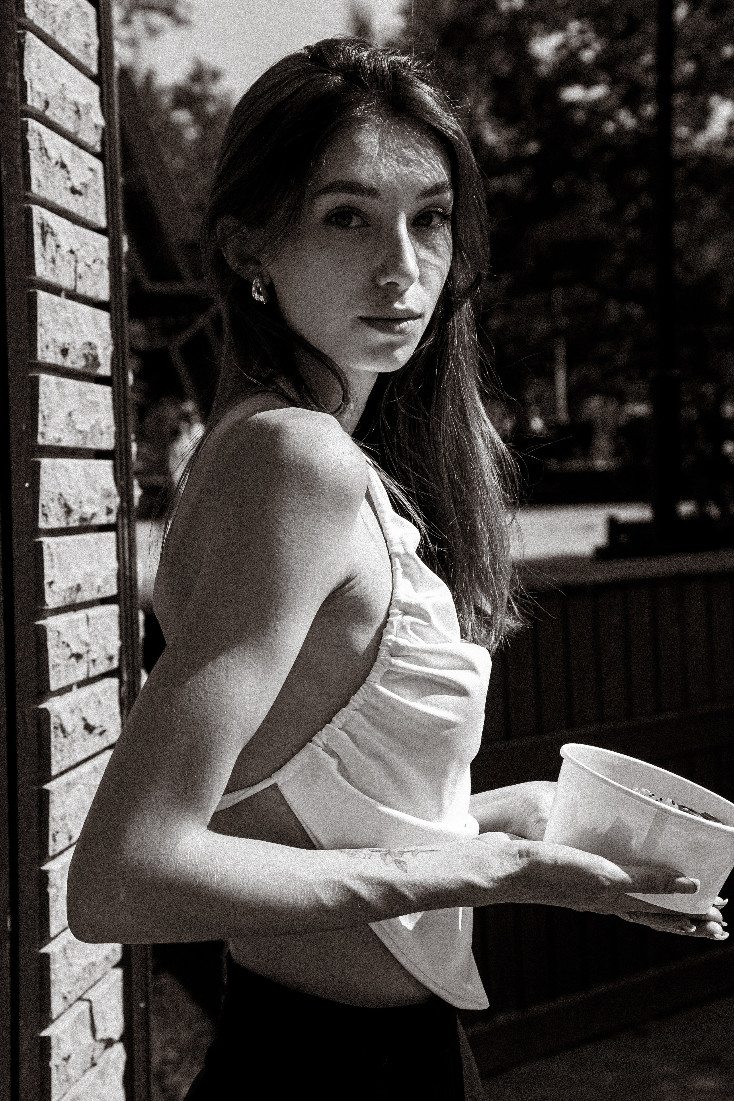 Лера в парке Горького. Фотограф Александр Бигари