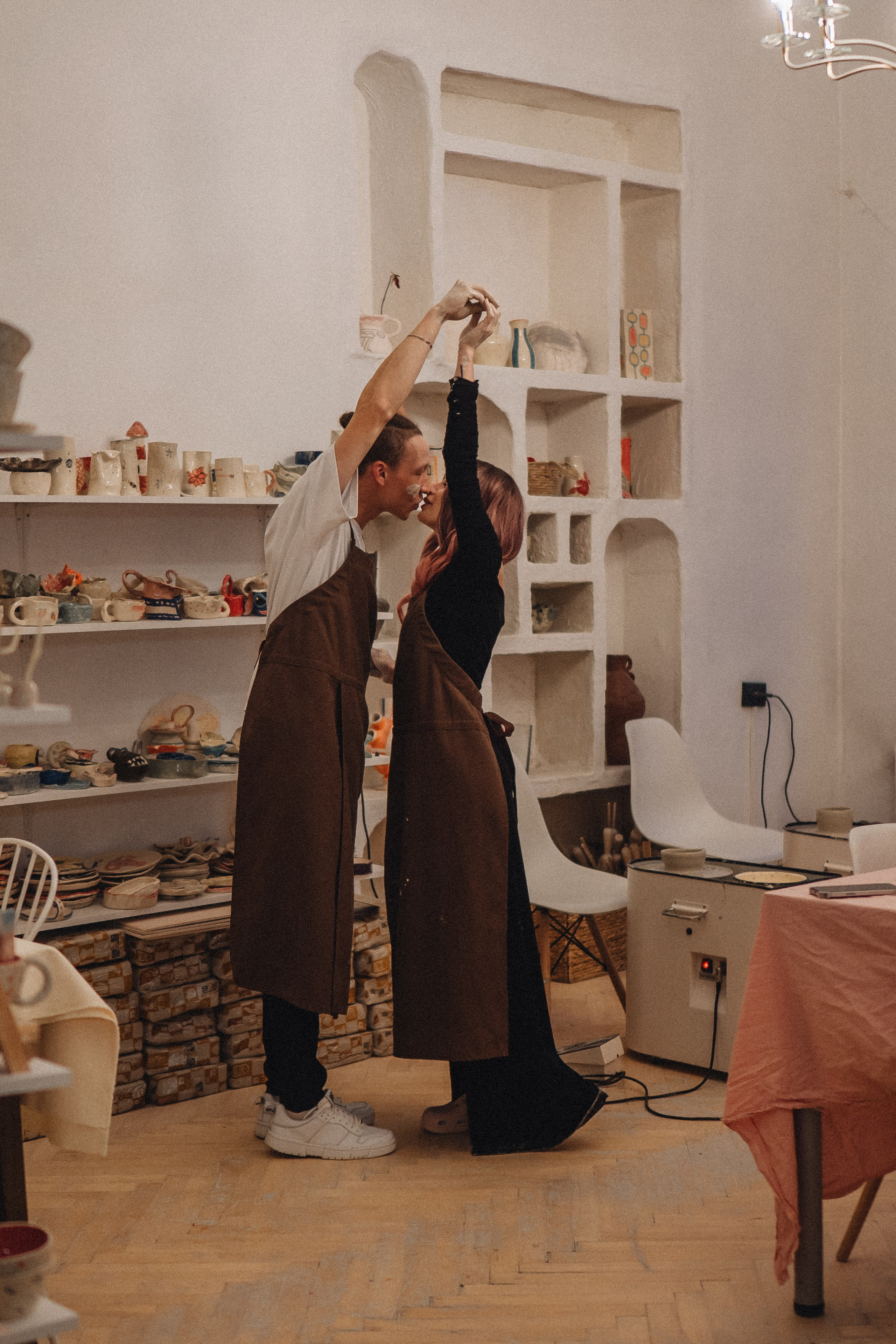 СВИДАНИЕ В ГОНЧАРНОЙ МАСТЕРСКОЙ. Профессиональный фотограф, Санкт-Петербург — Виктория Богомолова