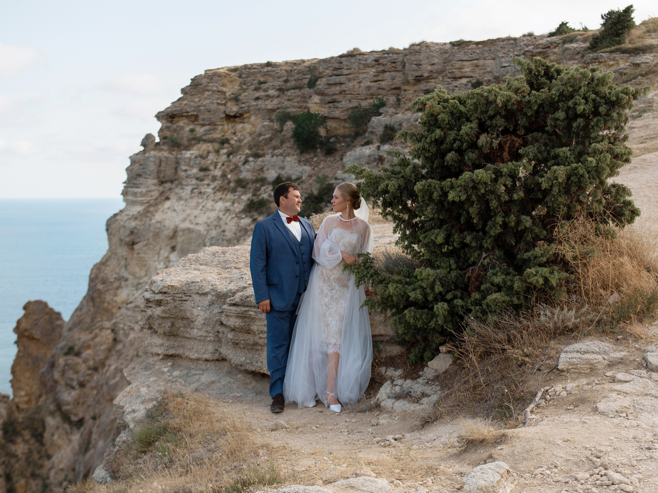 парная фотосессия на Фиоленте под руководством фотографа Александры Погребняк