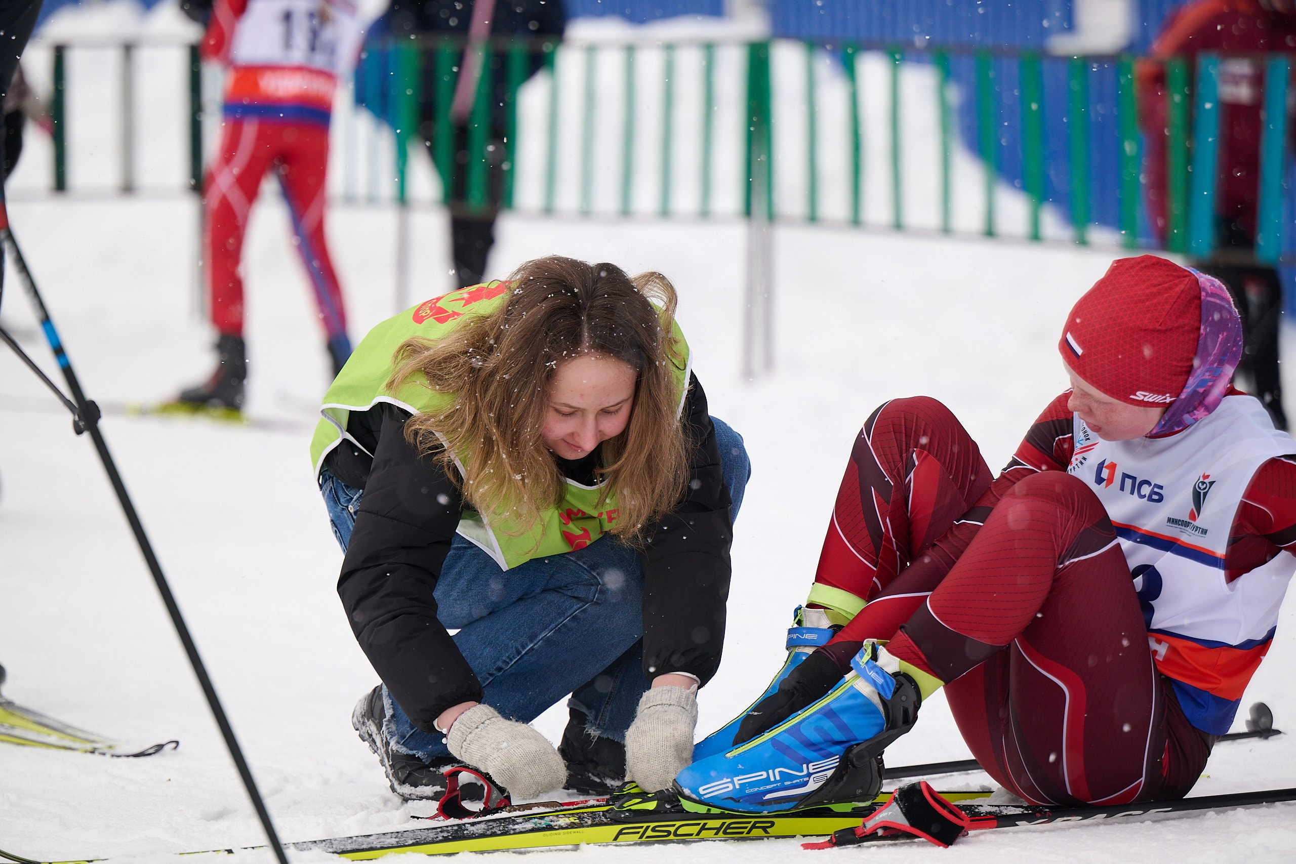 Всероссийские соревнования по лыжным гонкам «Пионерская правда». Ижевс. Спортивный репортажный фотограф в Ижевске Сергей Мерзляков