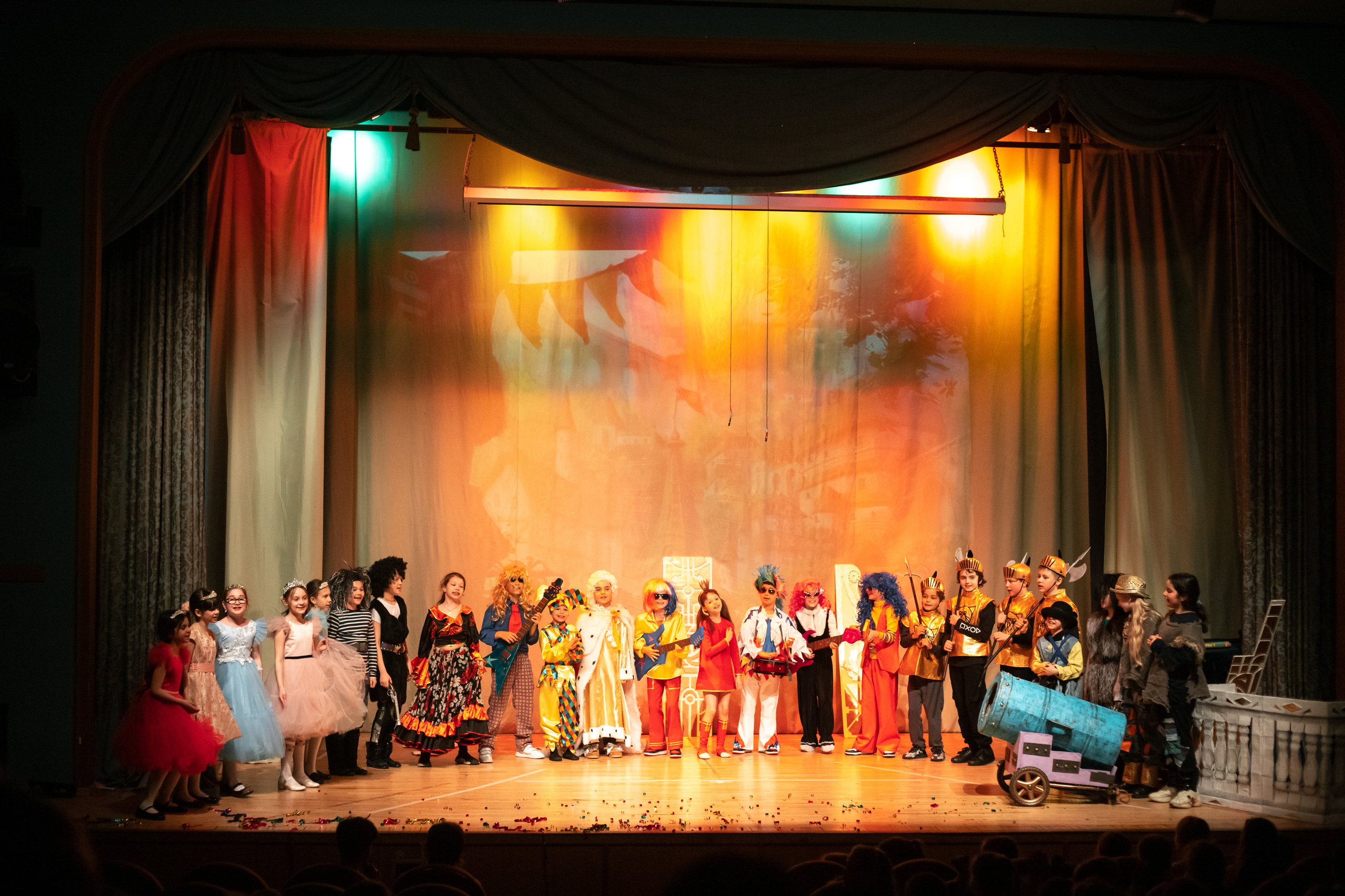 Спектакль «Бременские музыканты». Фотограф Москва