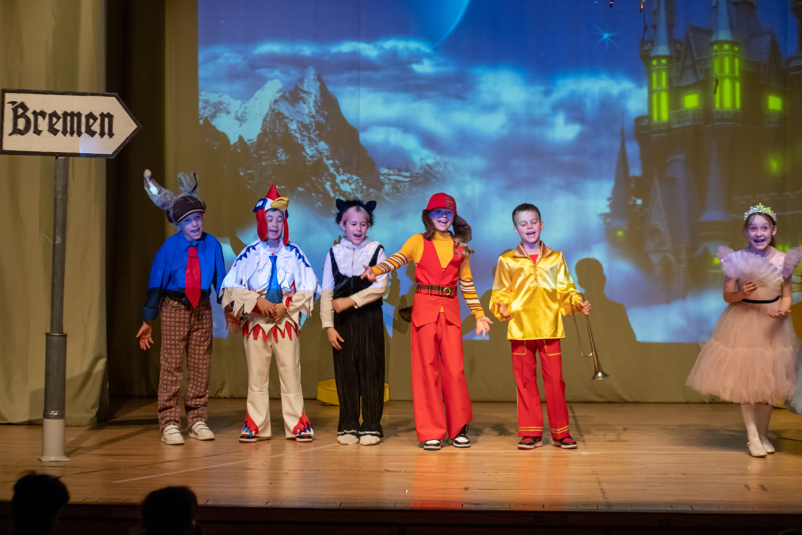 Спектакль «Бременские музыканты». Фотограф Москва