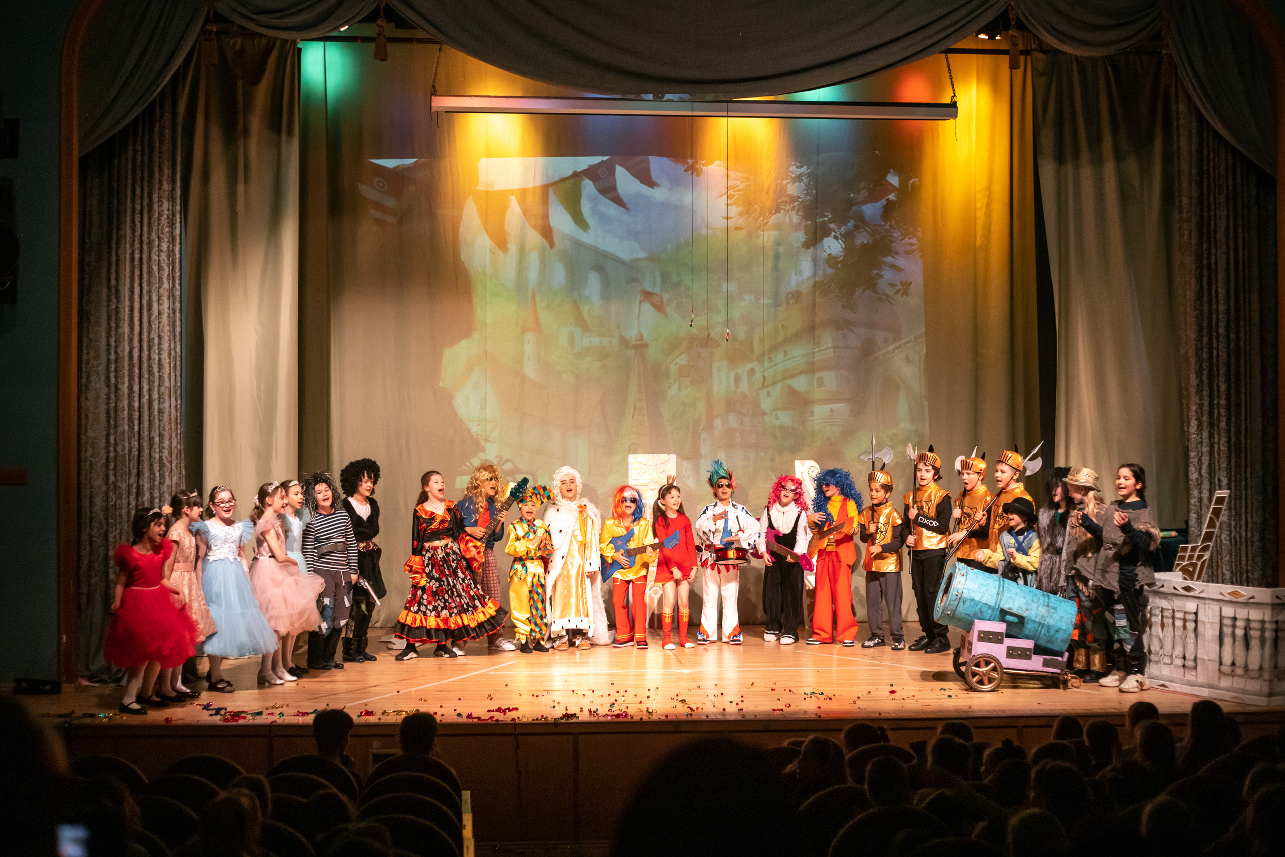 Спектакль «Бременские музыканты». Фотограф Москва