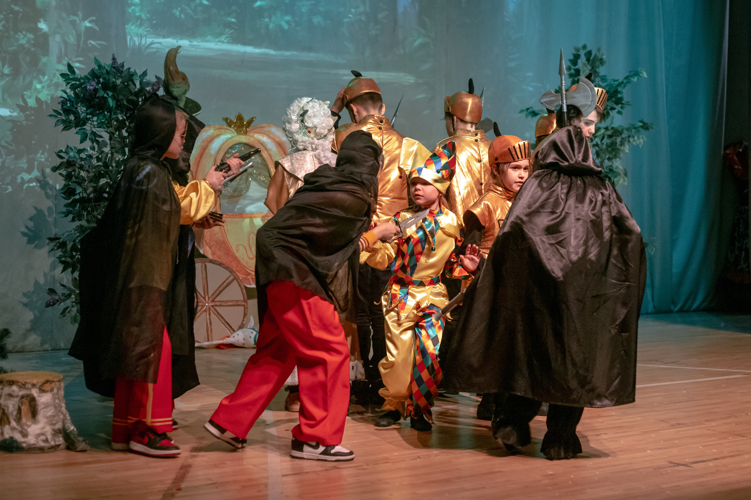 Спектакль «Бременские музыканты». Фотограф Москва