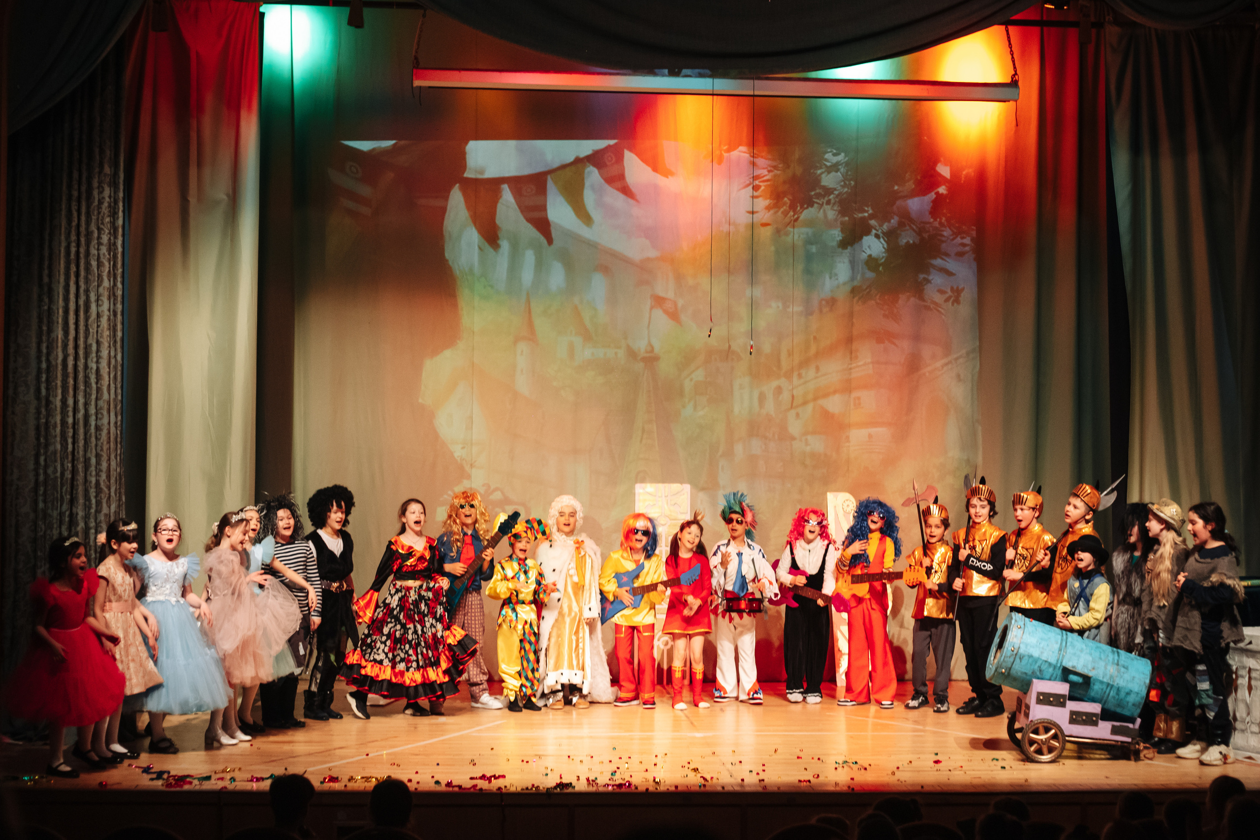 Спектакль «Бременские музыканты». Фотограф Москва