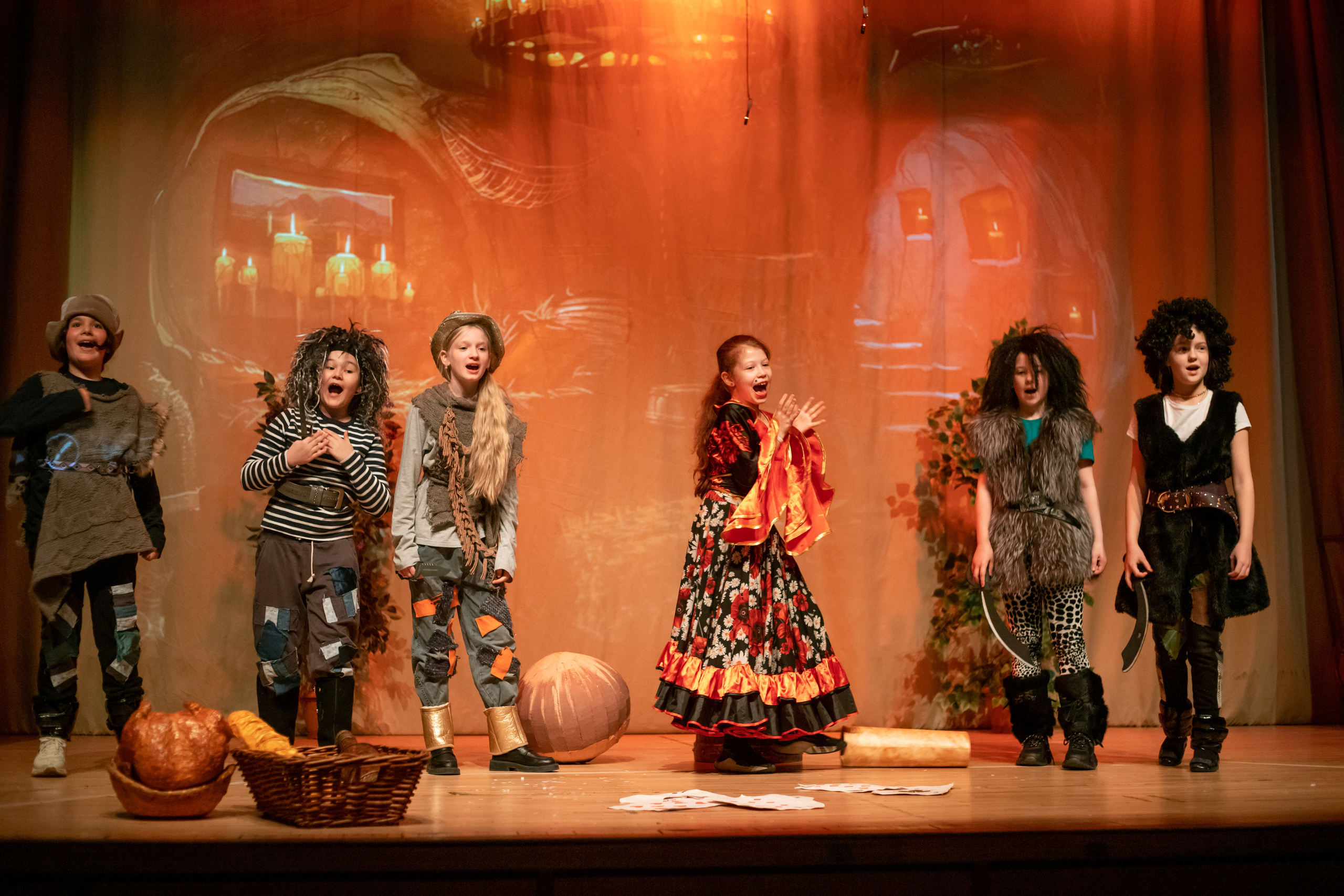 Спектакль «Бременские музыканты». Фотограф Москва