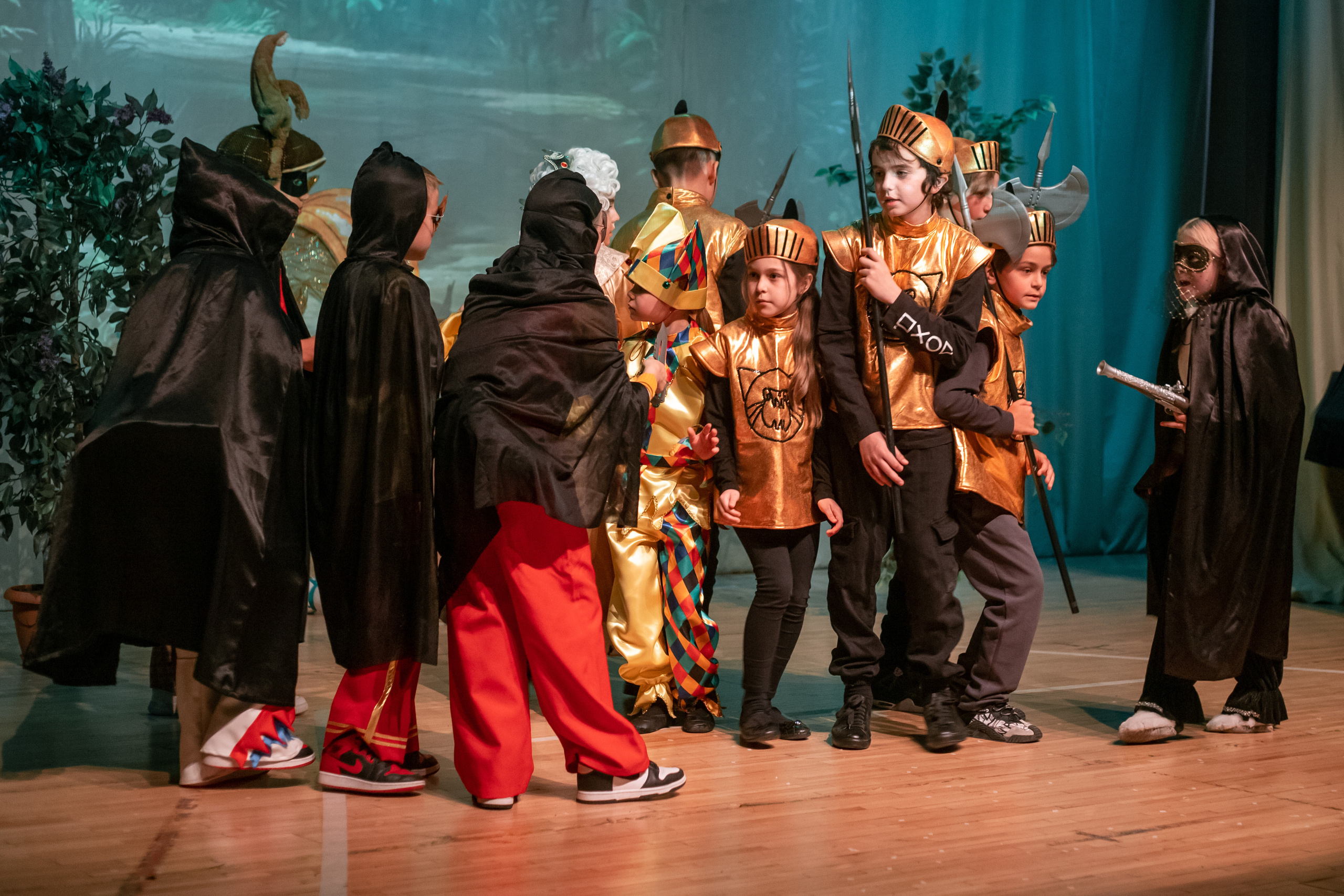 Спектакль «Бременские музыканты». Фотограф Москва