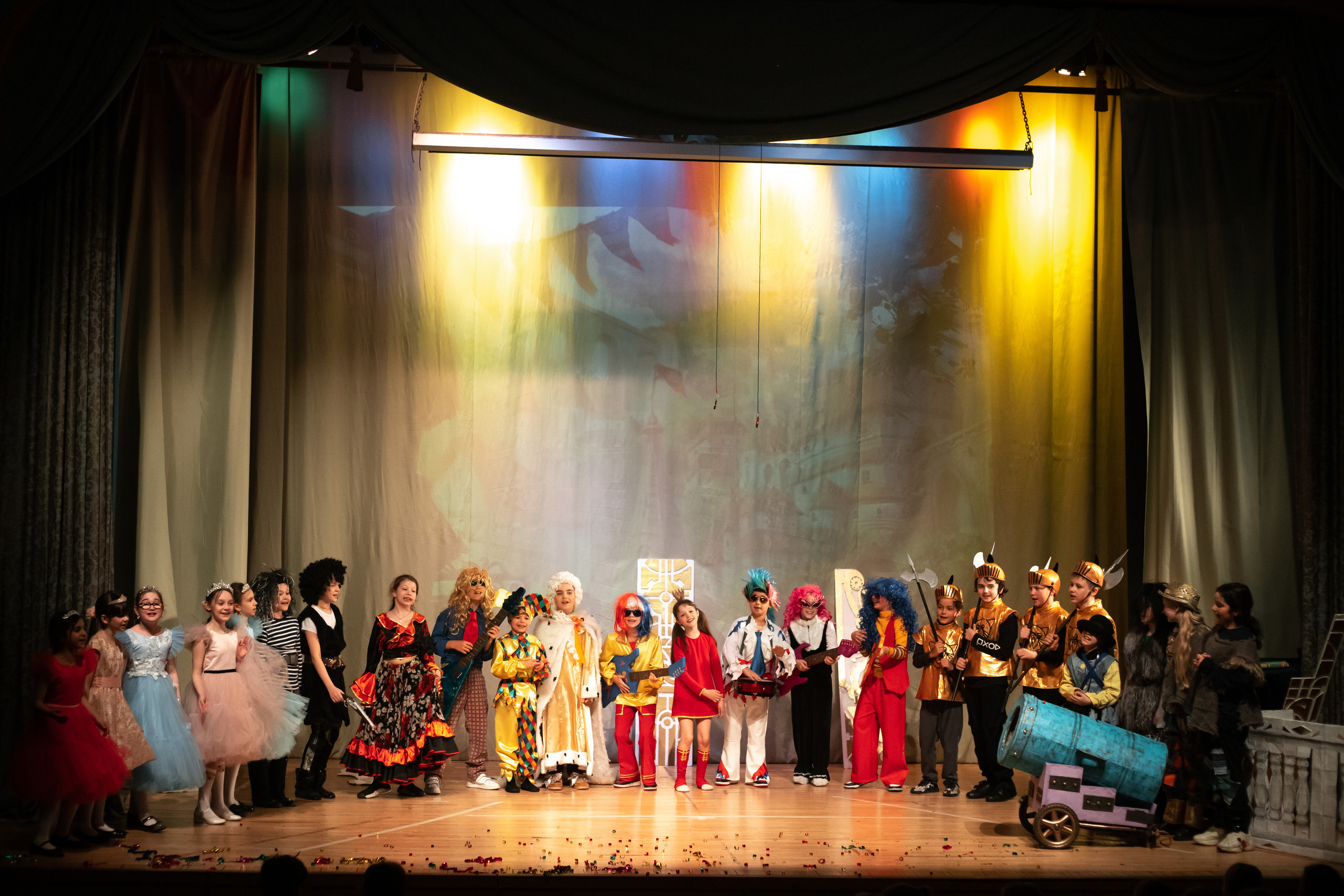 Спектакль «Бременские музыканты». Фотограф Москва