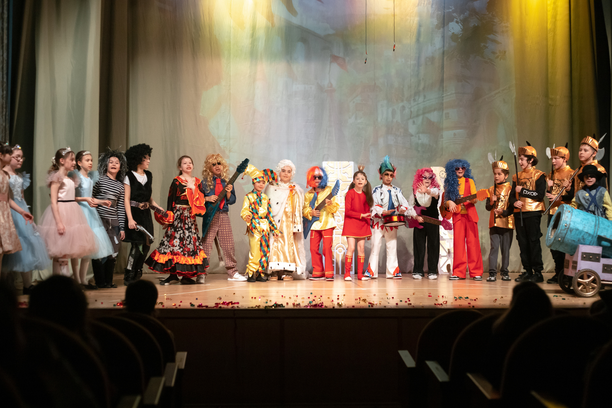 Спектакль «Бременские музыканты». Фотограф Москва