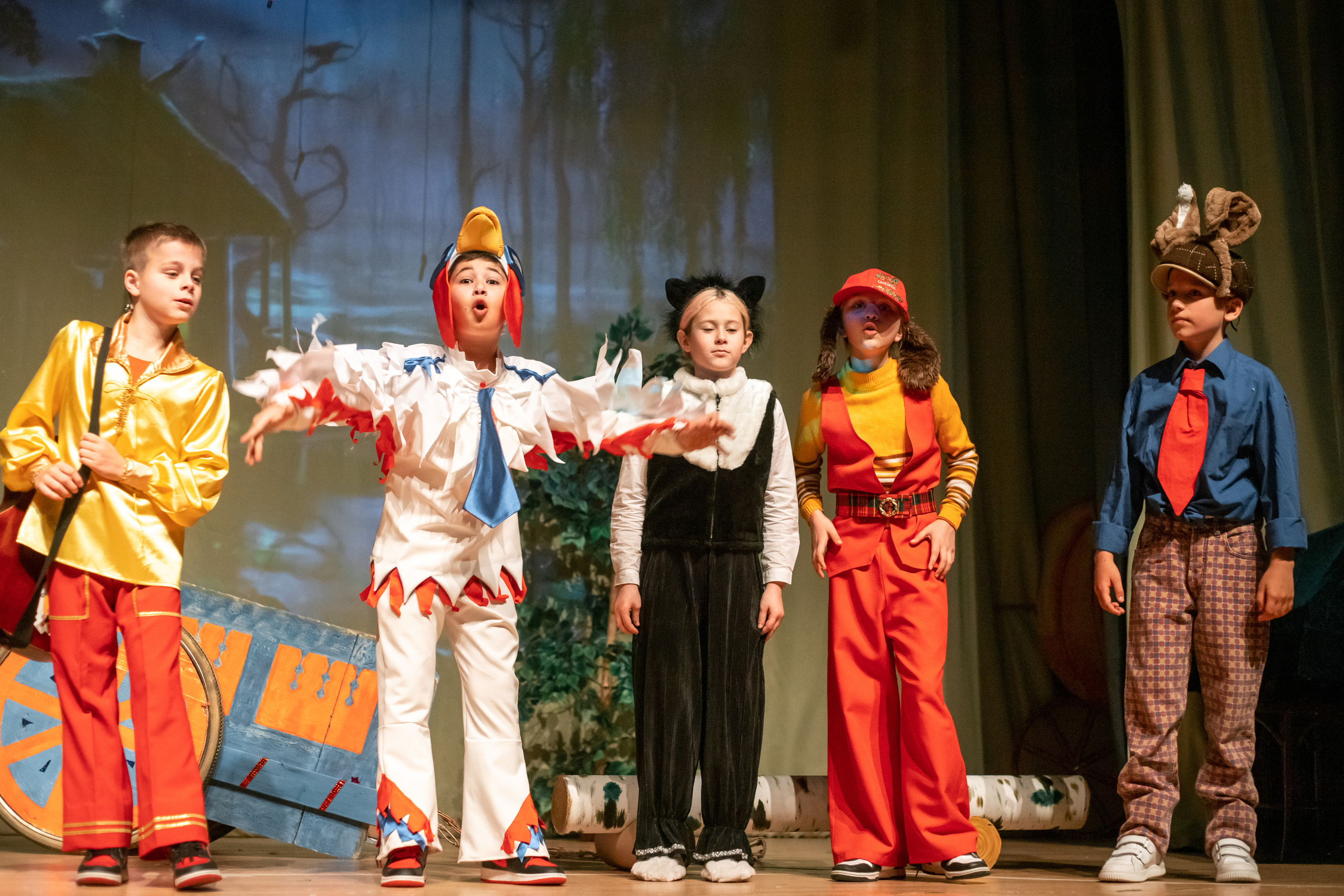 Спектакль «Бременские музыканты». Фотограф Москва