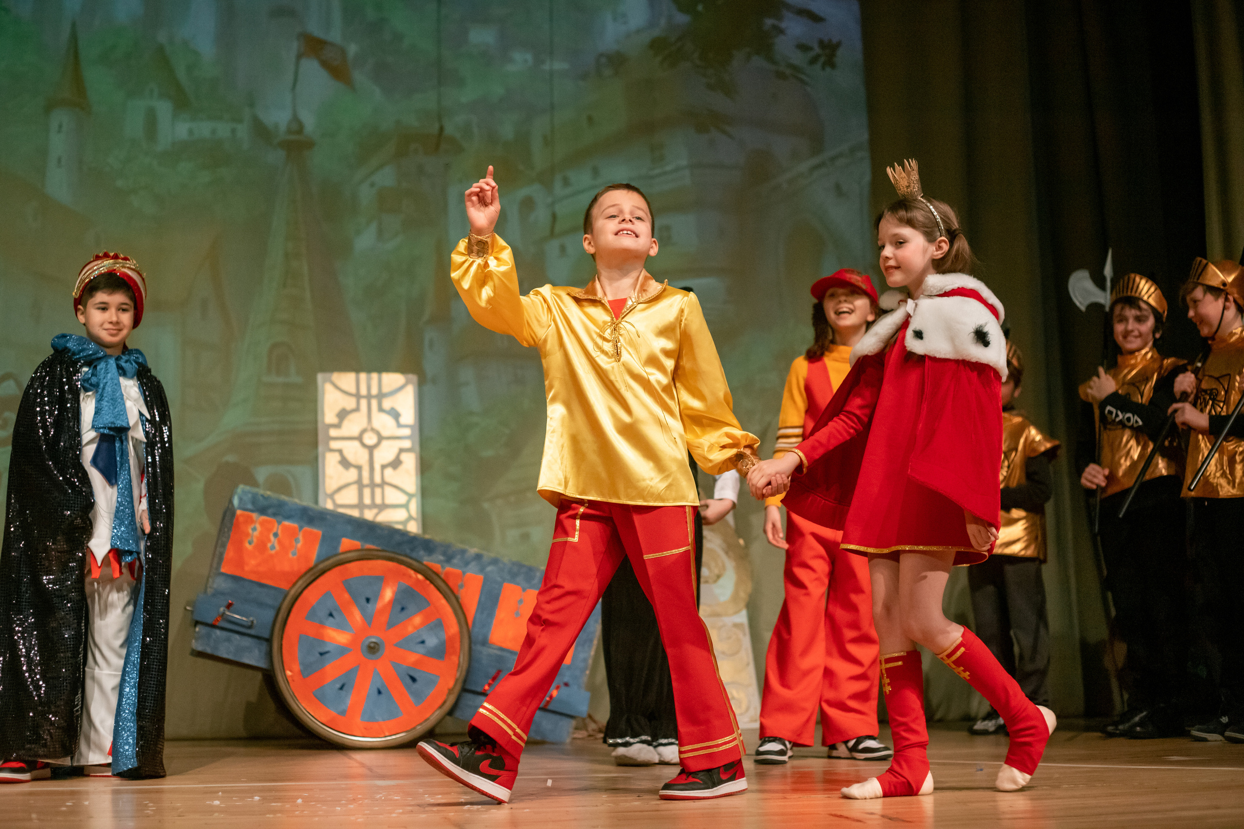 Спектакль «Бременские музыканты». Фотограф Москва