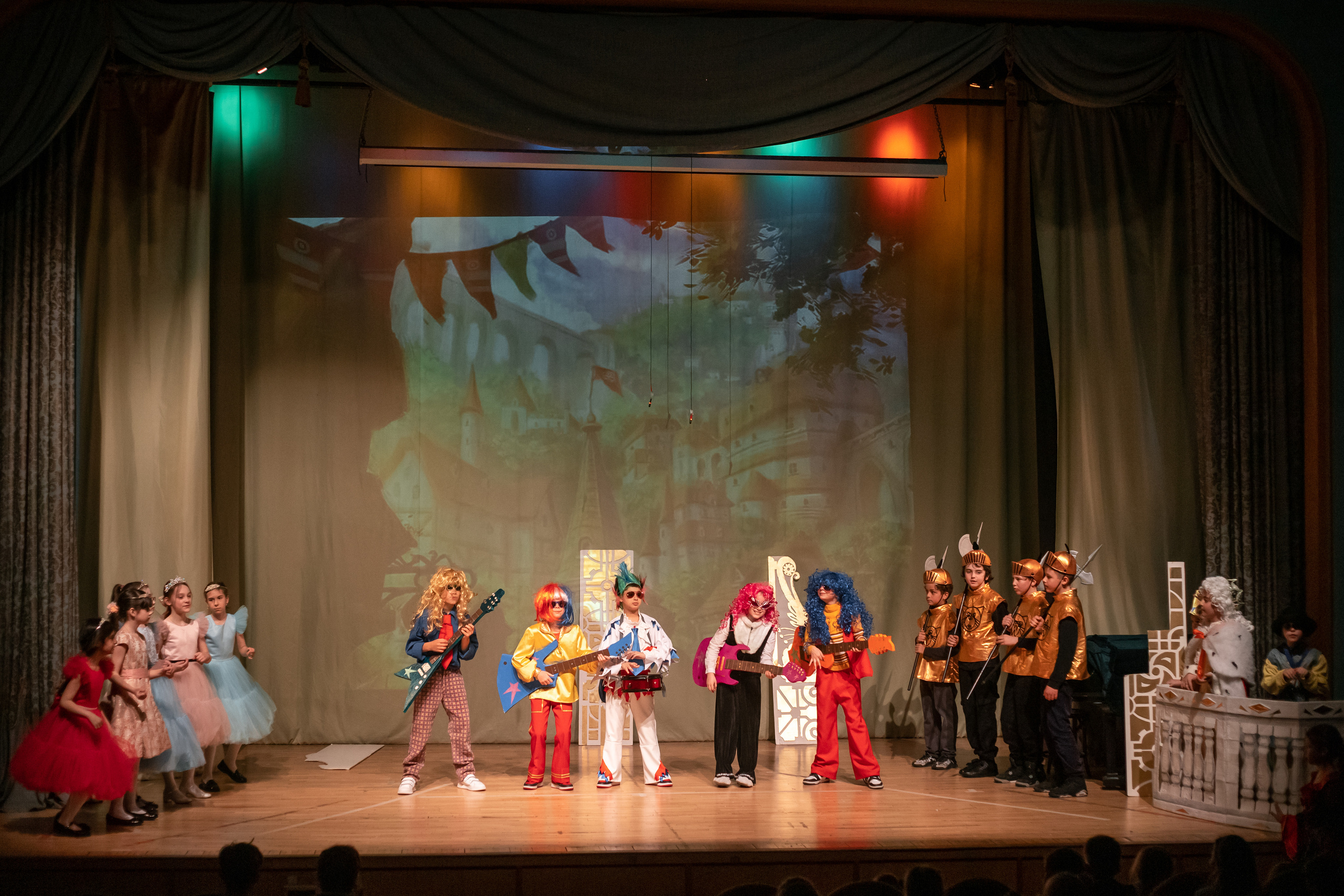 Спектакль «Бременские музыканты». Фотограф Москва