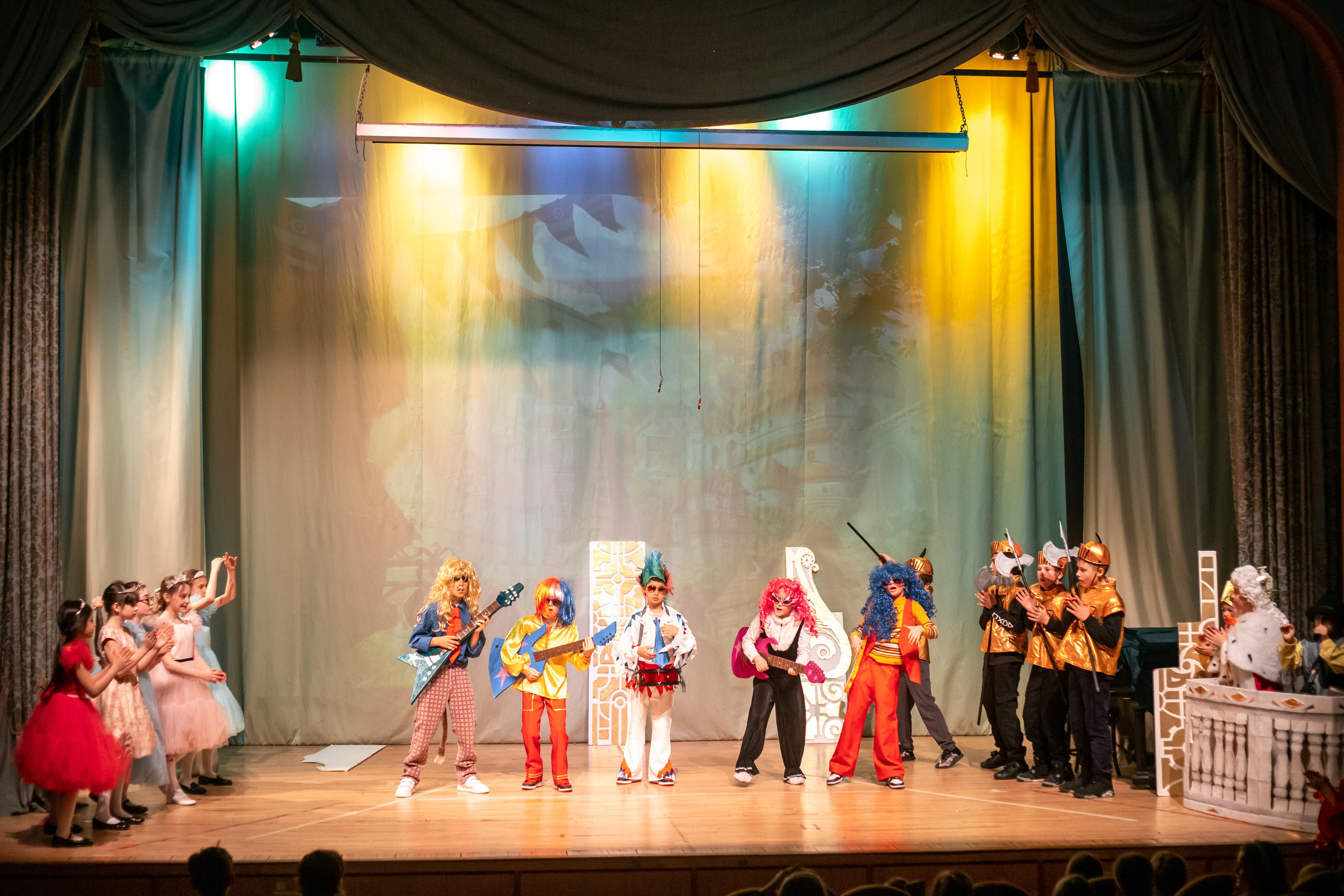 Спектакль «Бременские музыканты». Фотограф Москва