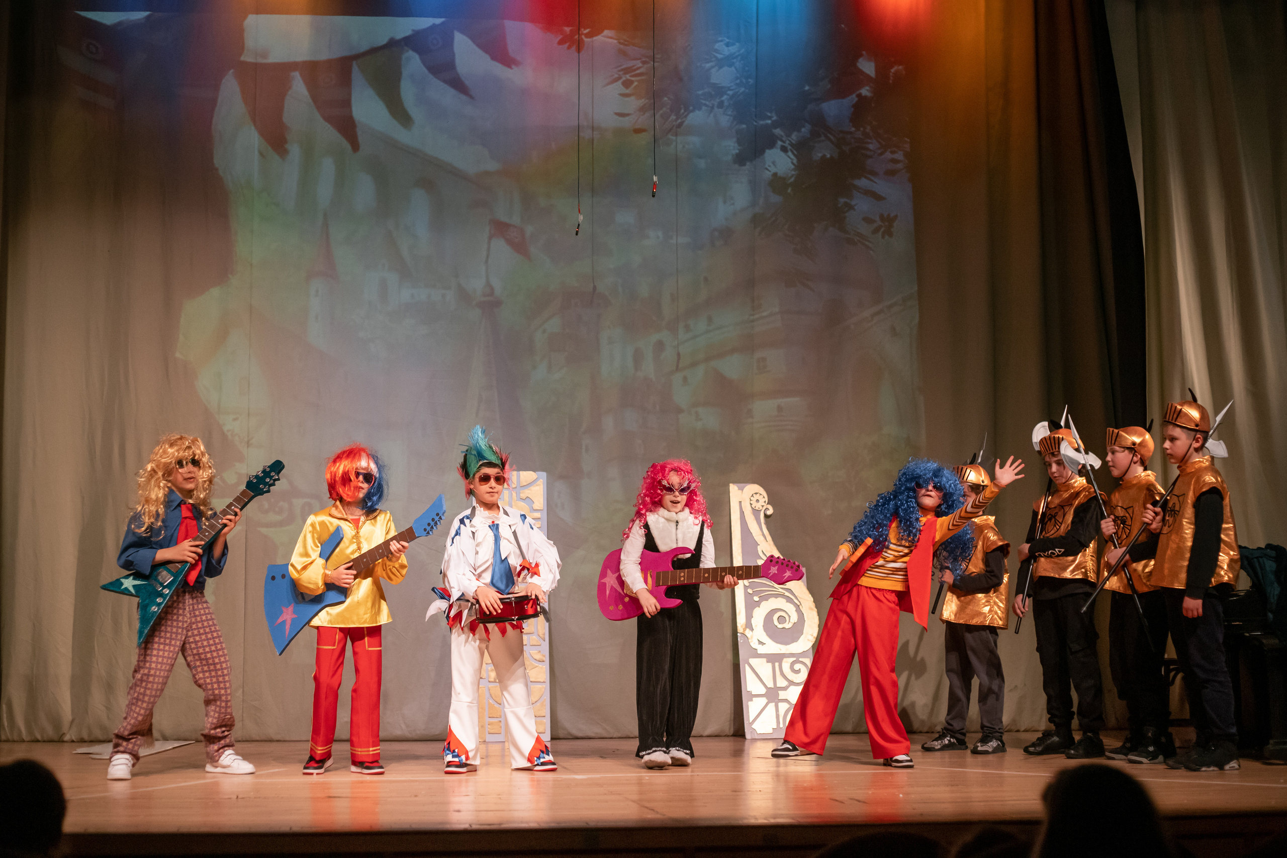 Спектакль «Бременские музыканты». Фотограф Москва