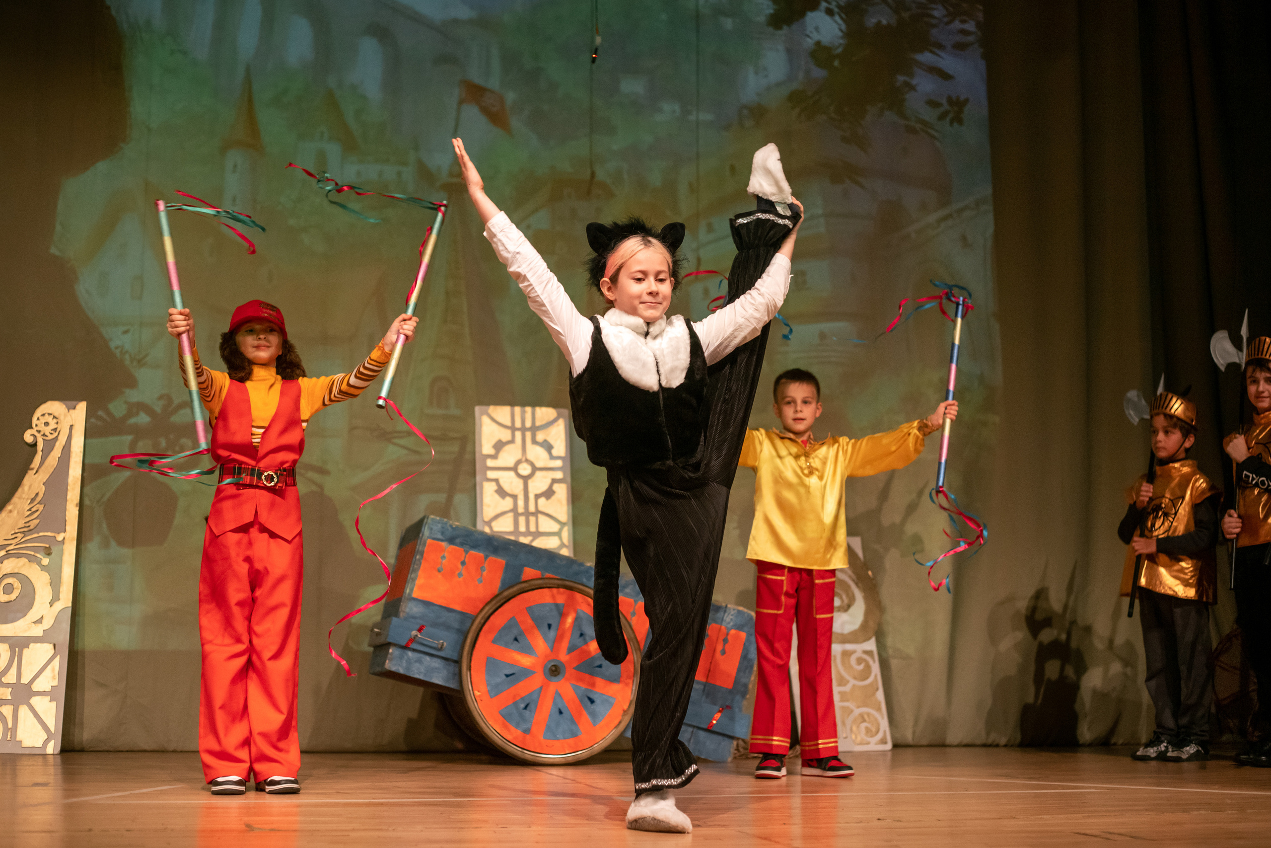 Спектакль «Бременские музыканты». Фотограф Москва