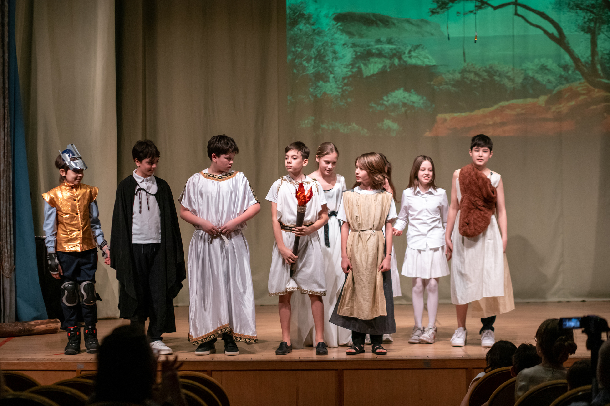 Спектакль «Бременские музыканты». Фотограф Москва