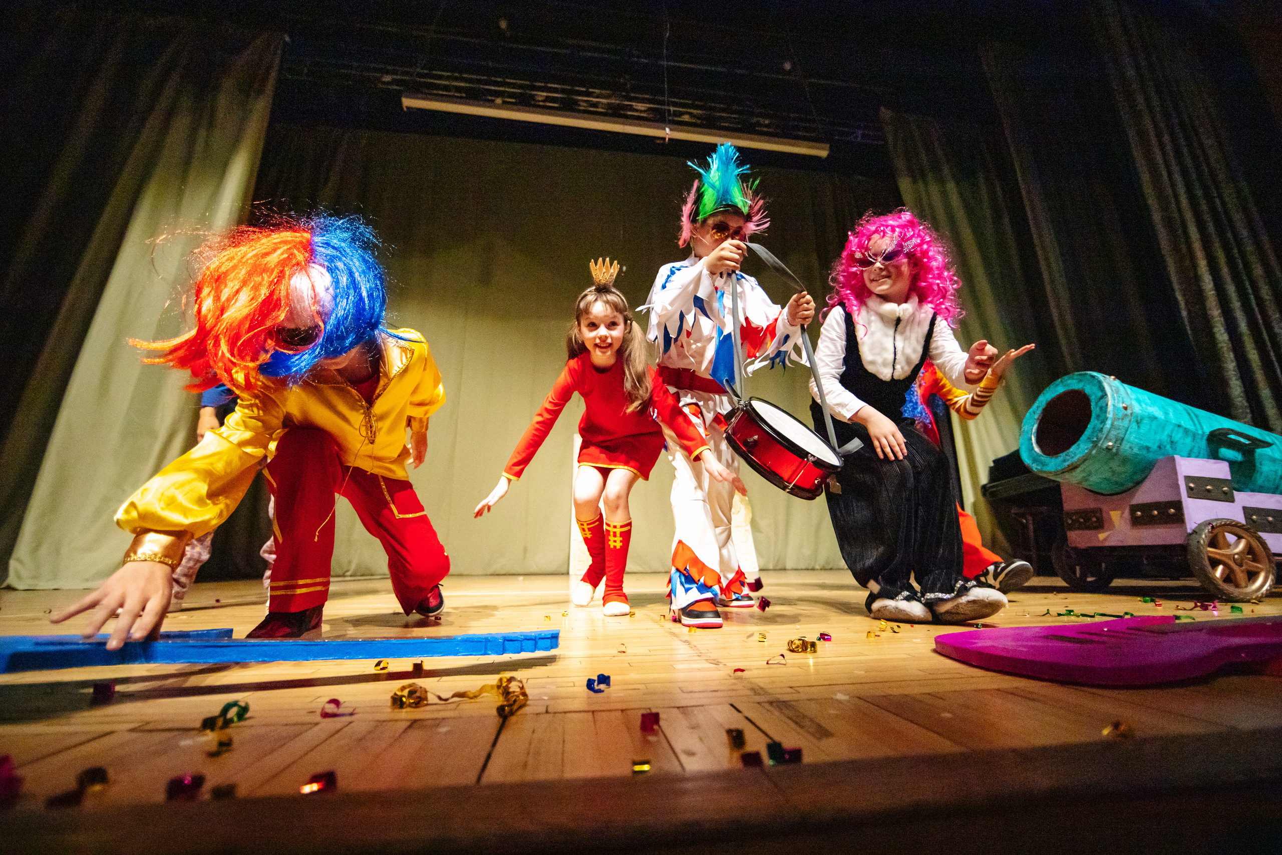 Спектакль «Бременские музыканты». Фотограф Москва