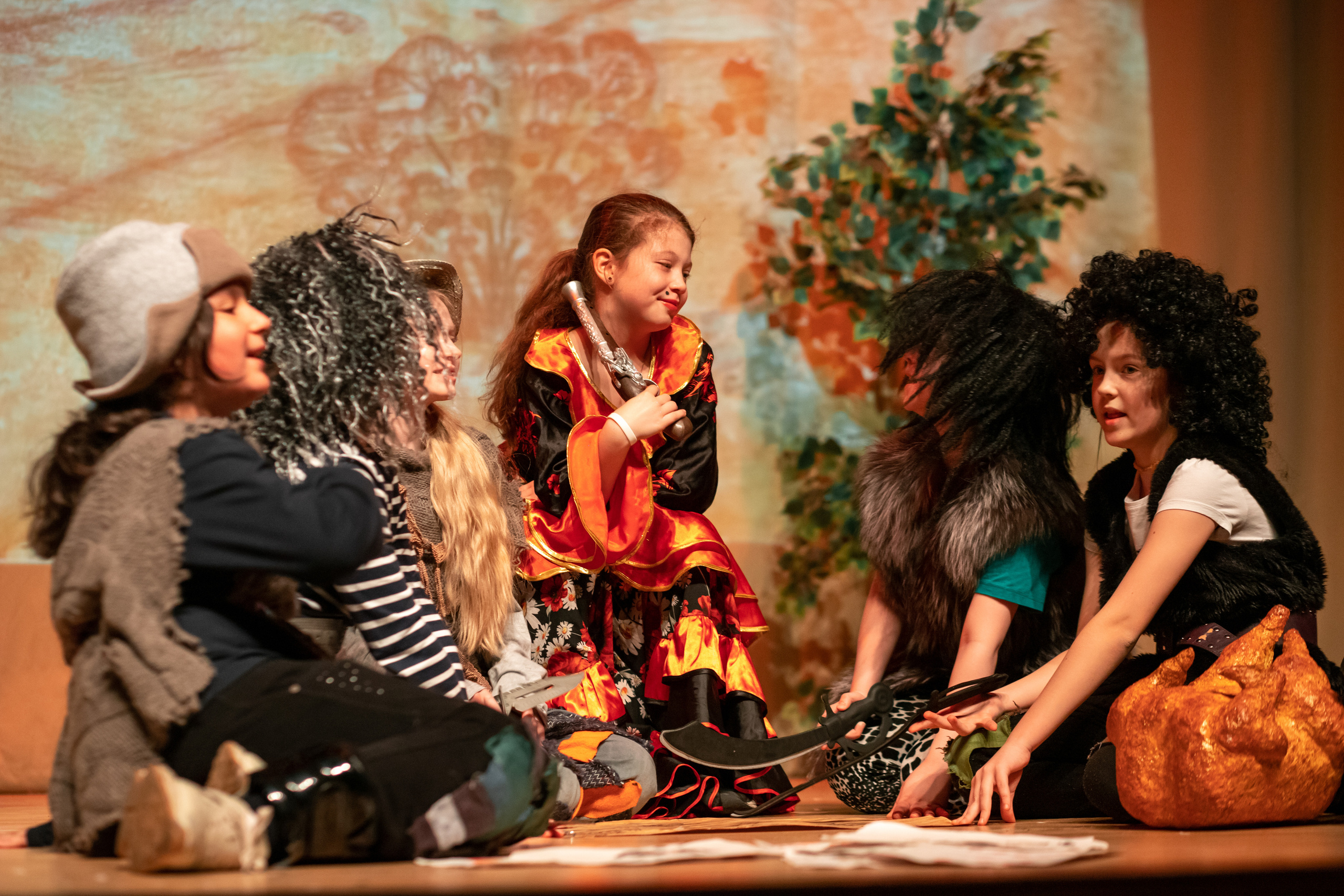 Спектакль «Бременские музыканты». Фотограф Москва