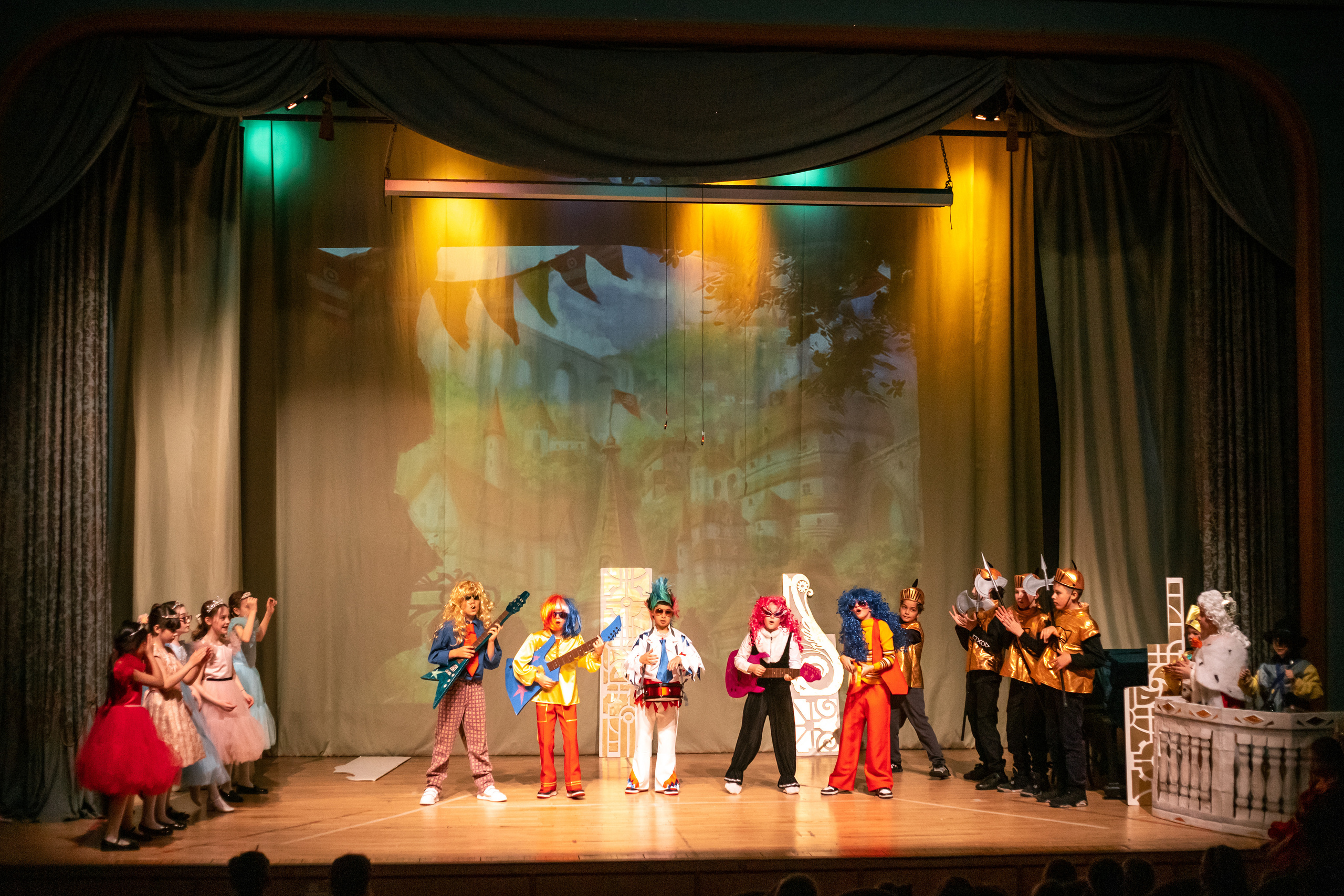 Спектакль «Бременские музыканты». Фотограф Москва