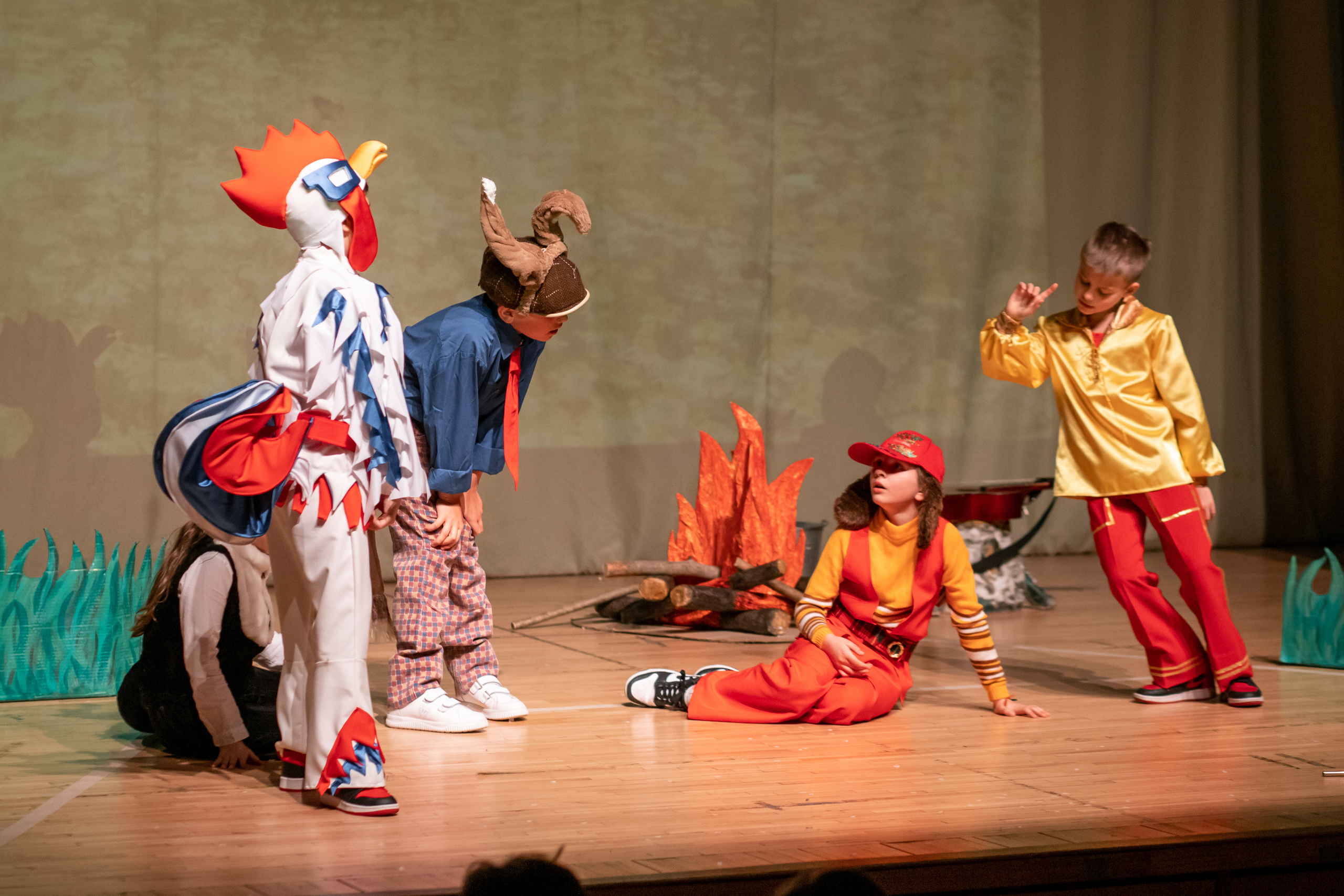 Спектакль «Бременские музыканты». Фотограф Москва