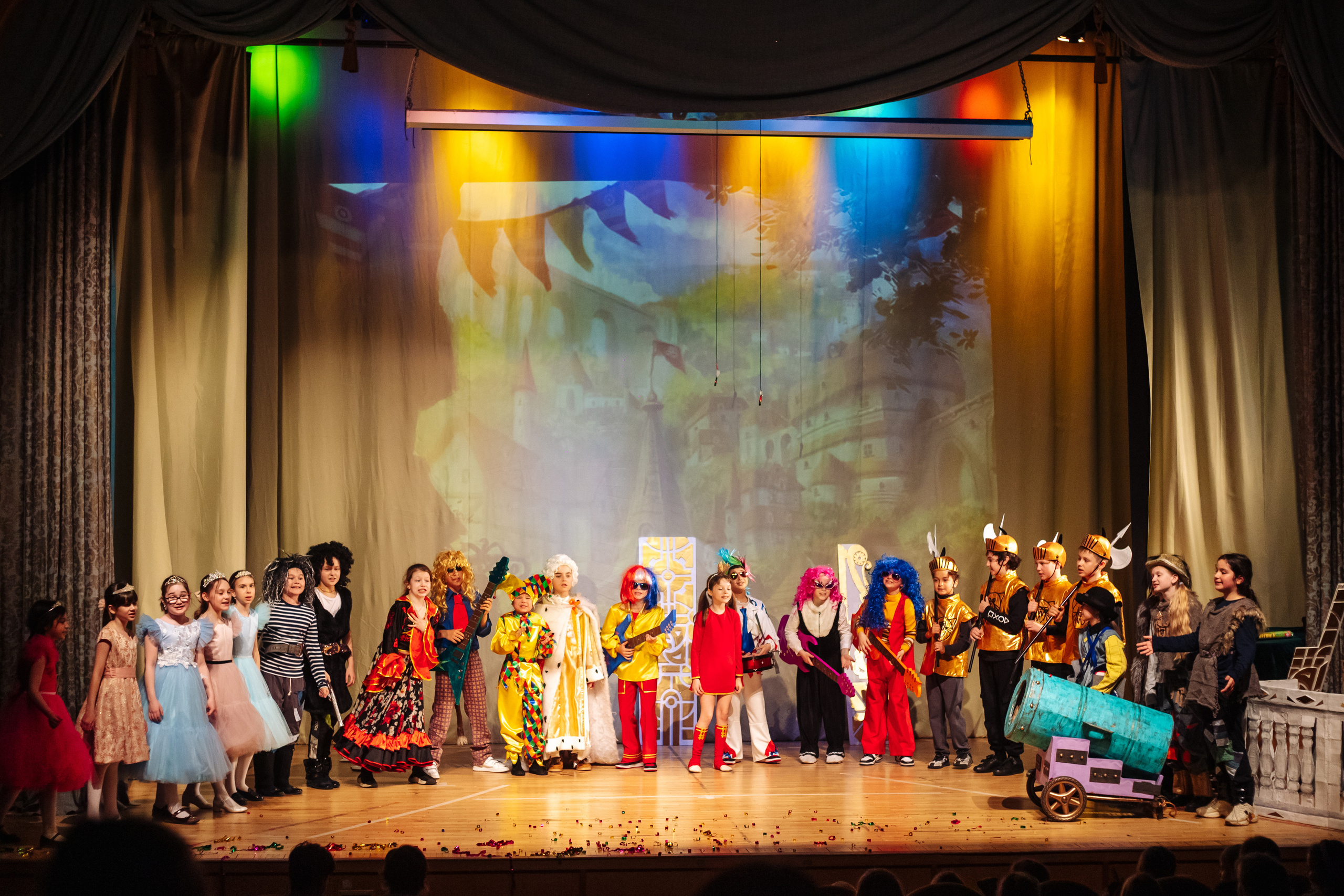 Спектакль «Бременские музыканты». Фотограф Москва